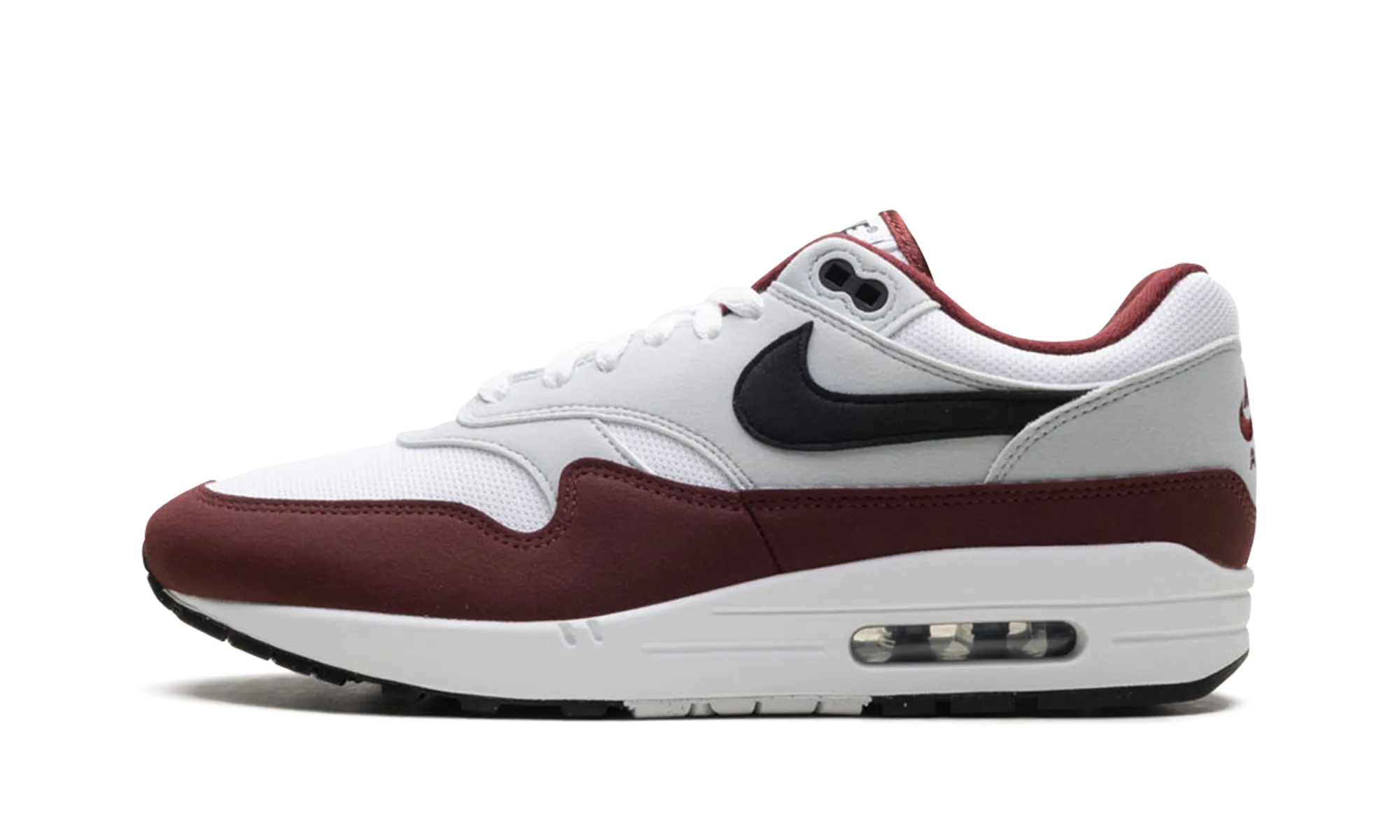 Comfortable Wear Long Lasting Outsole Durability Nike Air Max 1 "Dark Team Red"