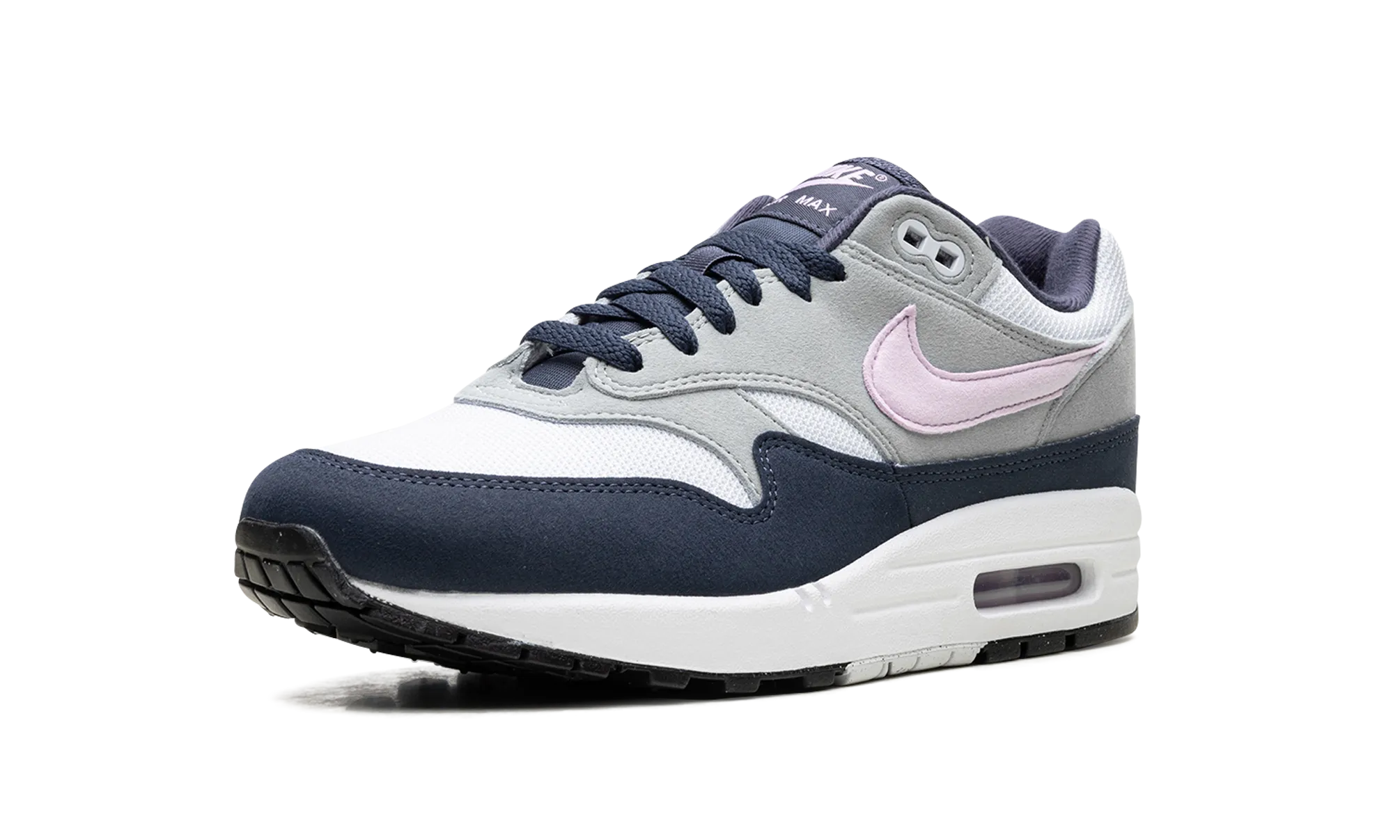 Proprietary Cushion System Coastal vibe Nike Air Max 1 "Lilac Bloom"