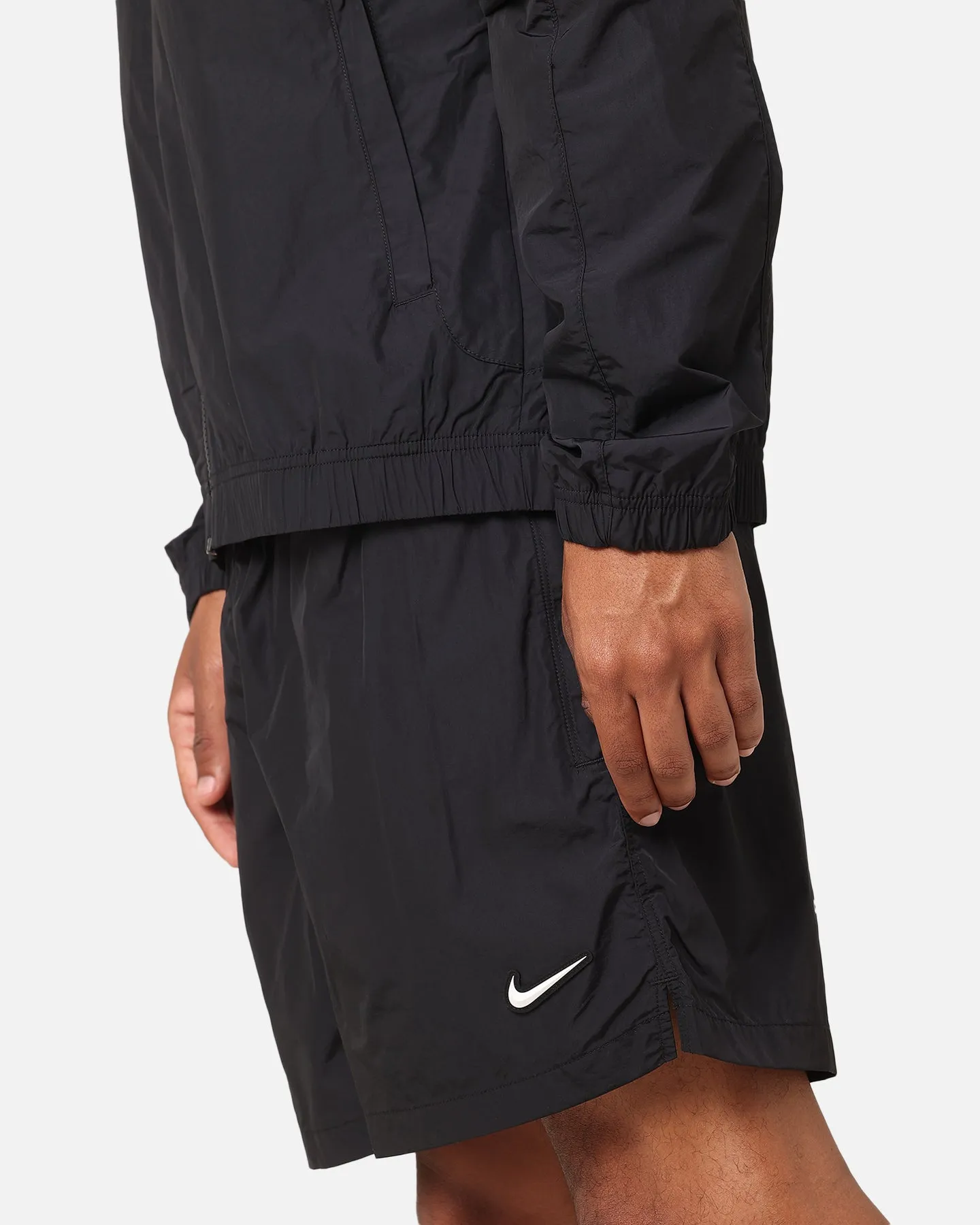 Nike Nocta Cardinal Nylon Shorts Black high waisted Flex Foam Insert