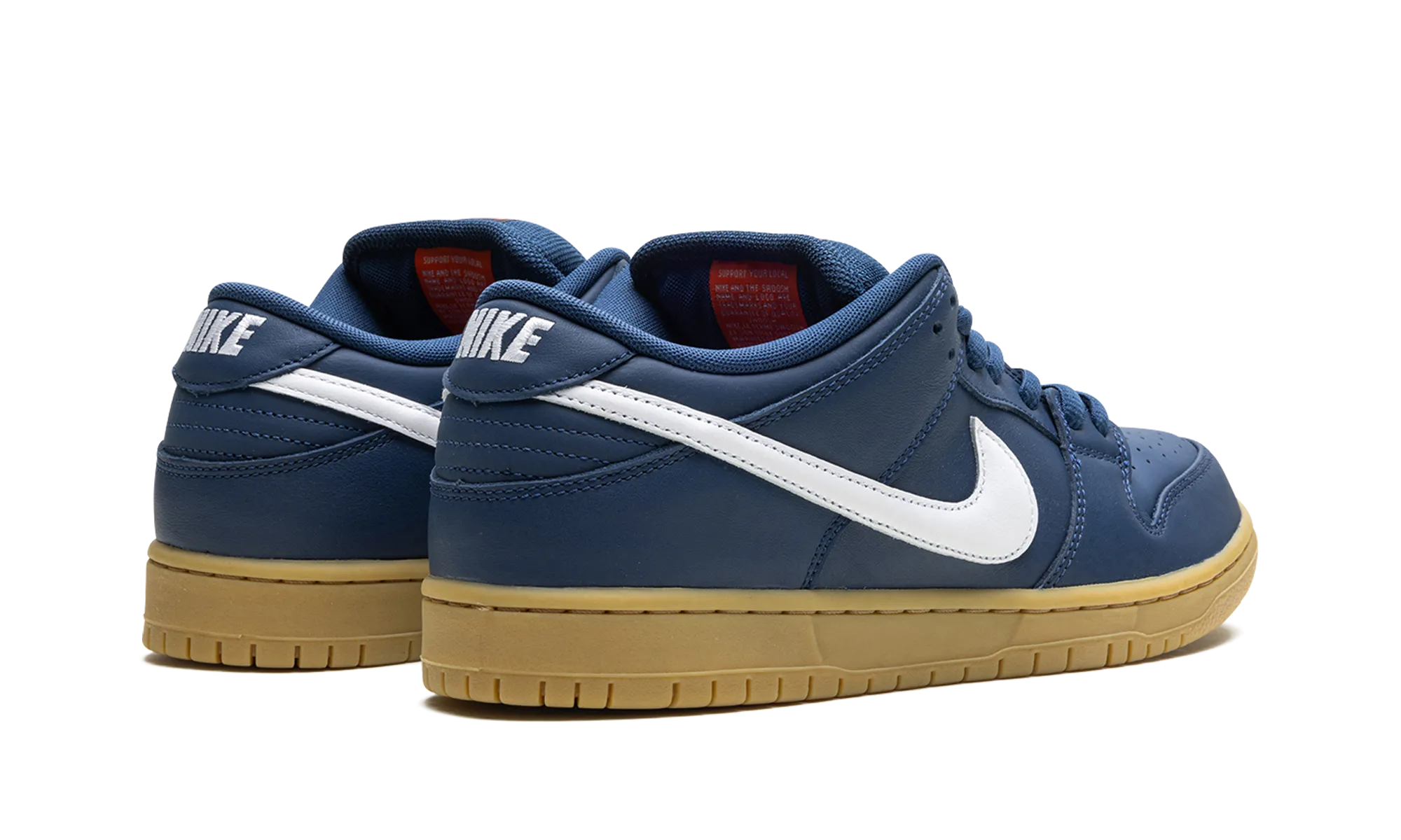 Nike SB Dunk Low Pro "Navy Gum" Bold Look