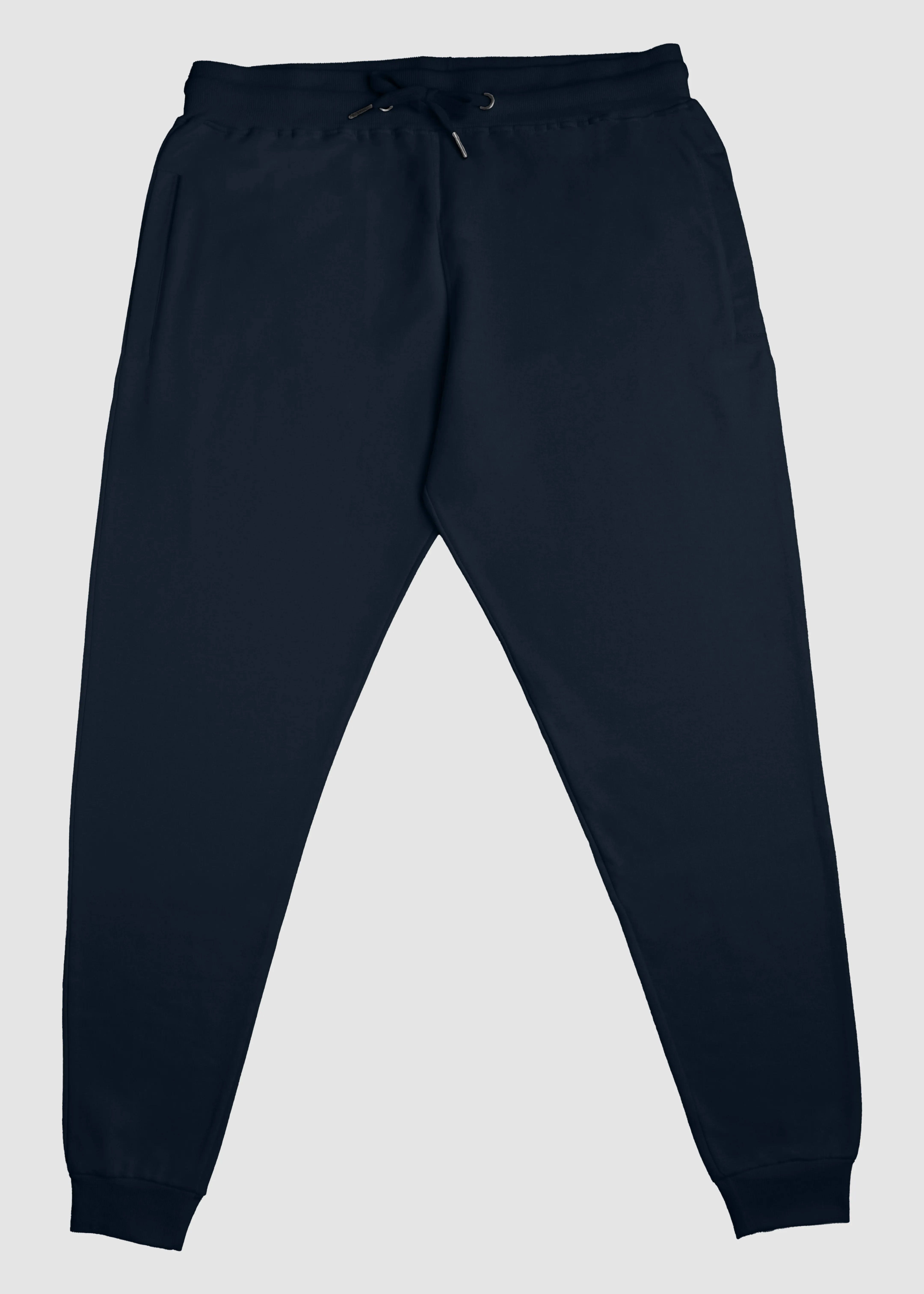 Navy Blue Joggers | UJ29 HiddenPockets Non Slip Waistband