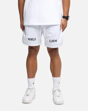 Light Active Hot Day The Anti Order Post Season Basketball Shorts White/Black