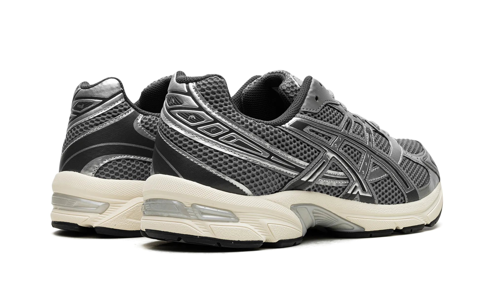 Anti Microbial Treatment Elastic Sides Gell 1130 "Clay Grey Pure Silver"