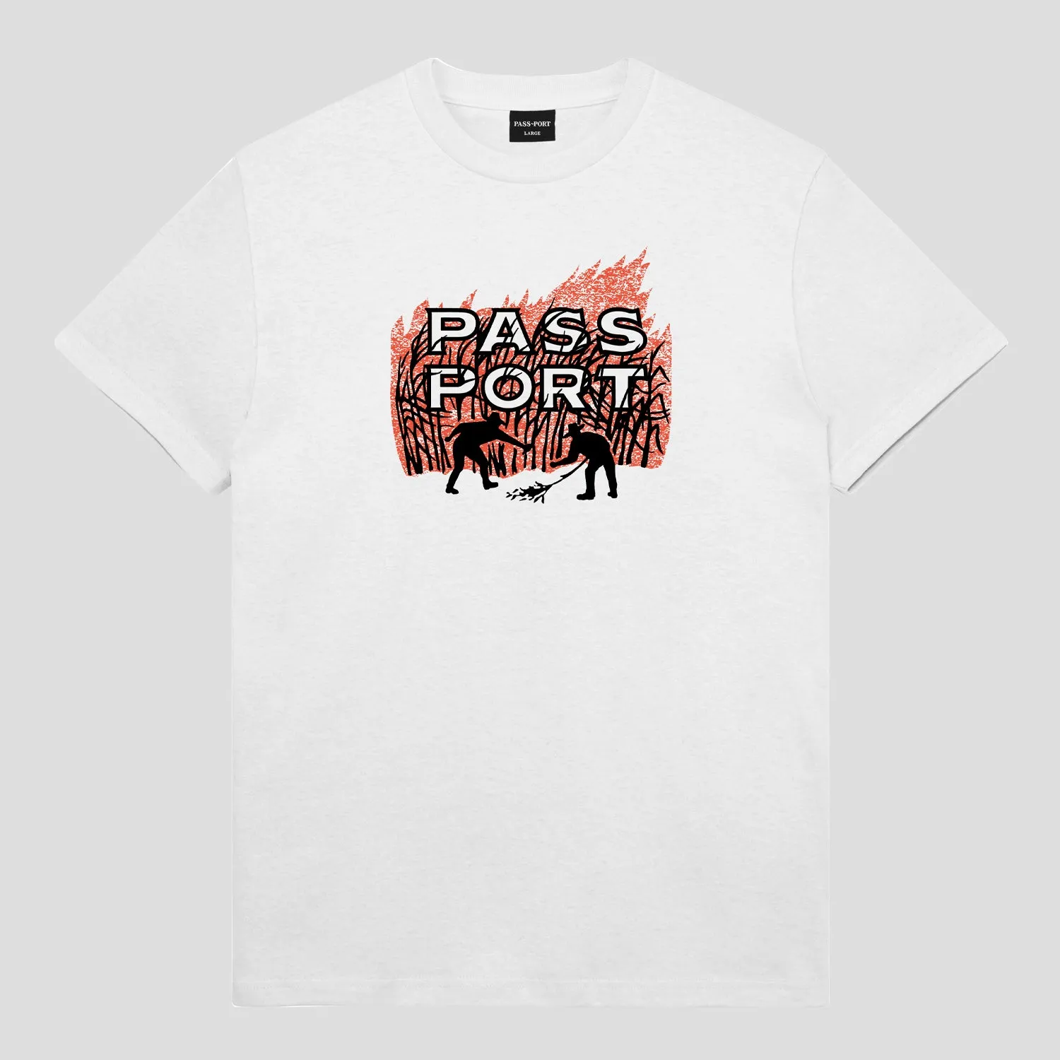 Pass~Port Brush Fire Tee - White Limited Edition