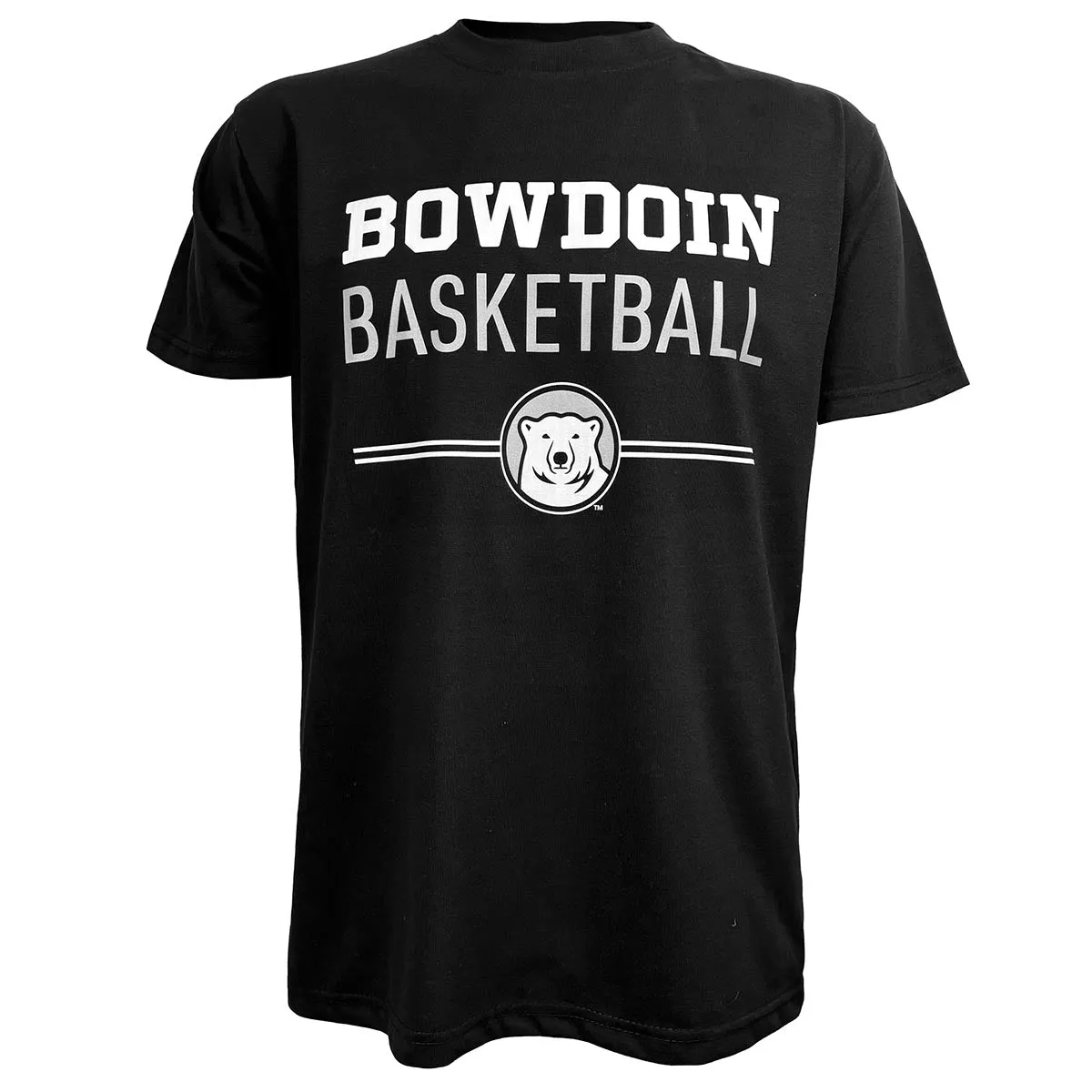 Travel Light Bowdoin Basketball Sustainable Tee from MV Sport