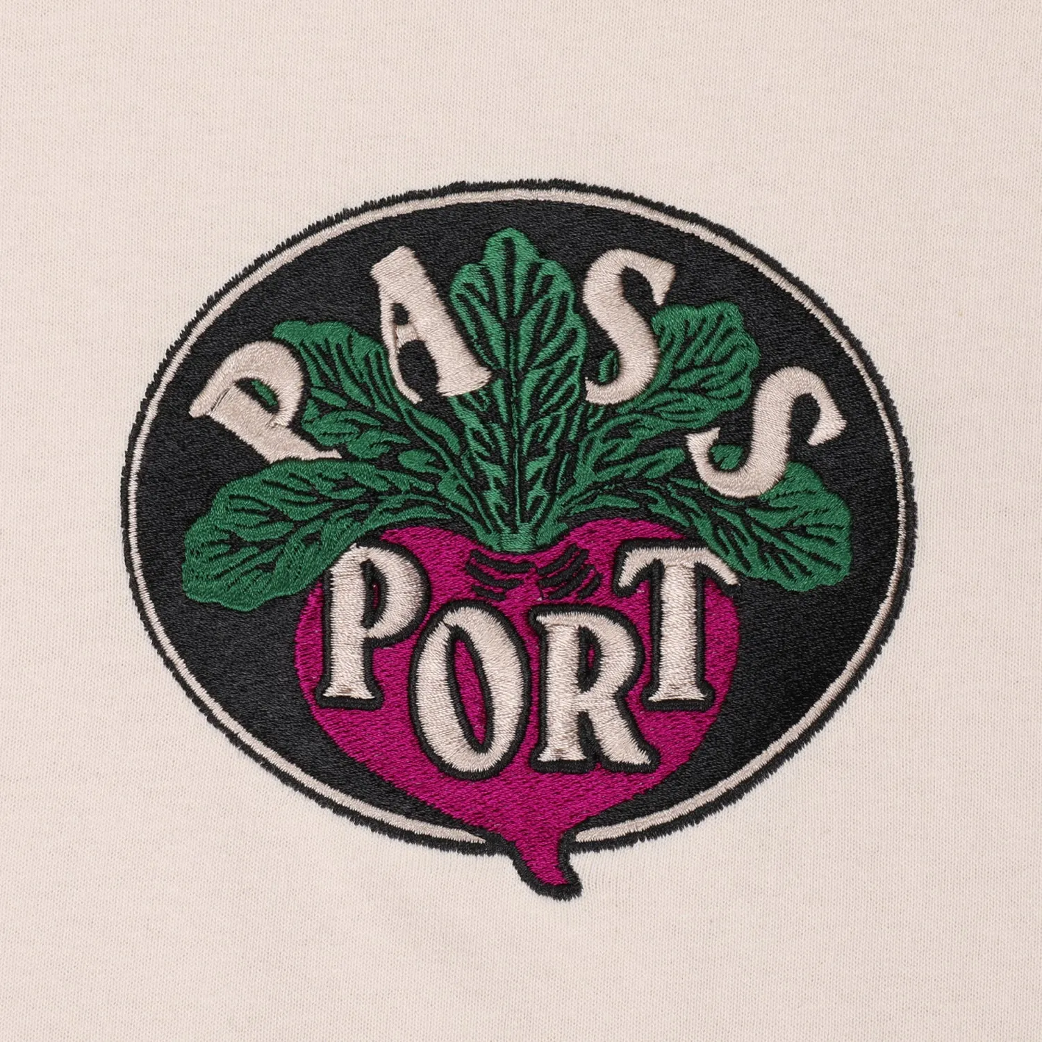 Classic Layer Wear Odor Resistant Material Pass~Port Radish Tee - Natural