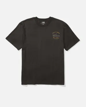 Low Environmental Impact Boat Shop Vintage Ss Tee - Black