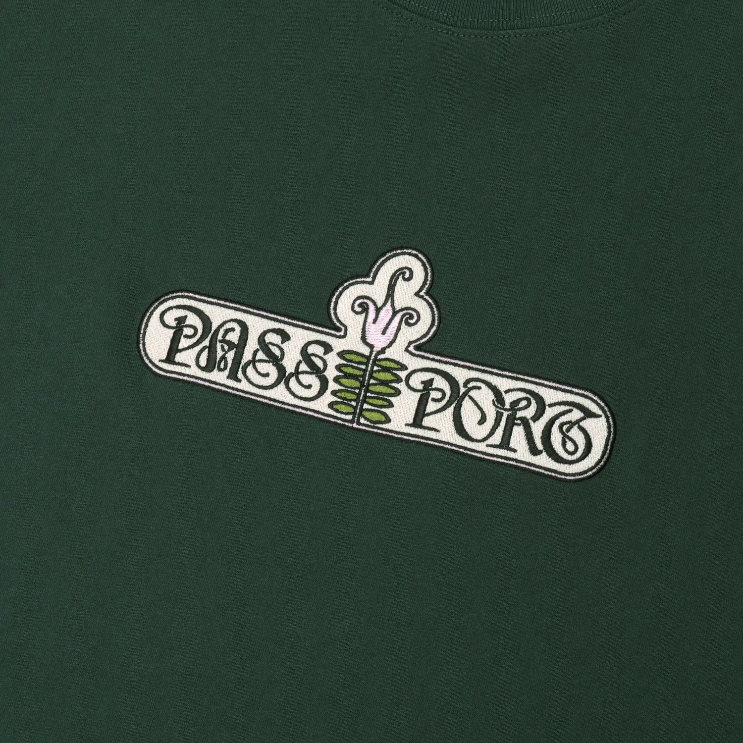 AntiPilling Pass~Port Gardenia Tee - Forest Green