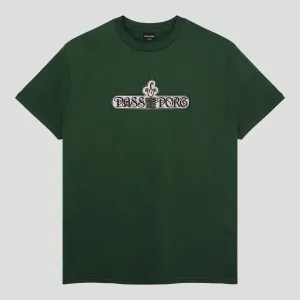 Pass~Port Gardenia Tee - Forest Green warm weather