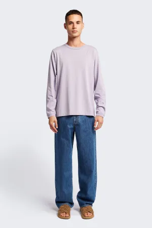 Offline L/S T-Shirt Lilac Urban Casual Look