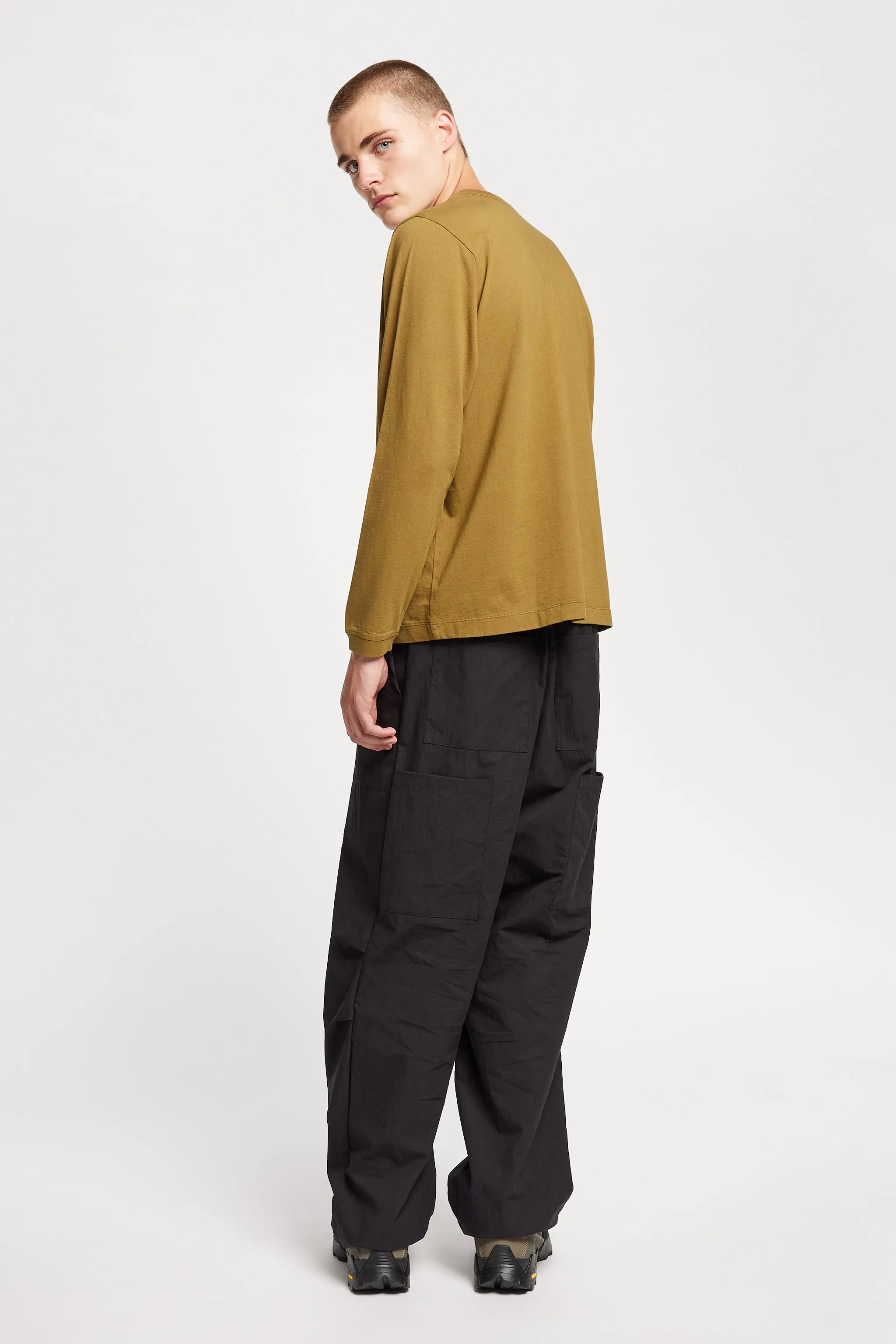 Offline L/S T-Shirt Olive Oil Chilly Day Comfort