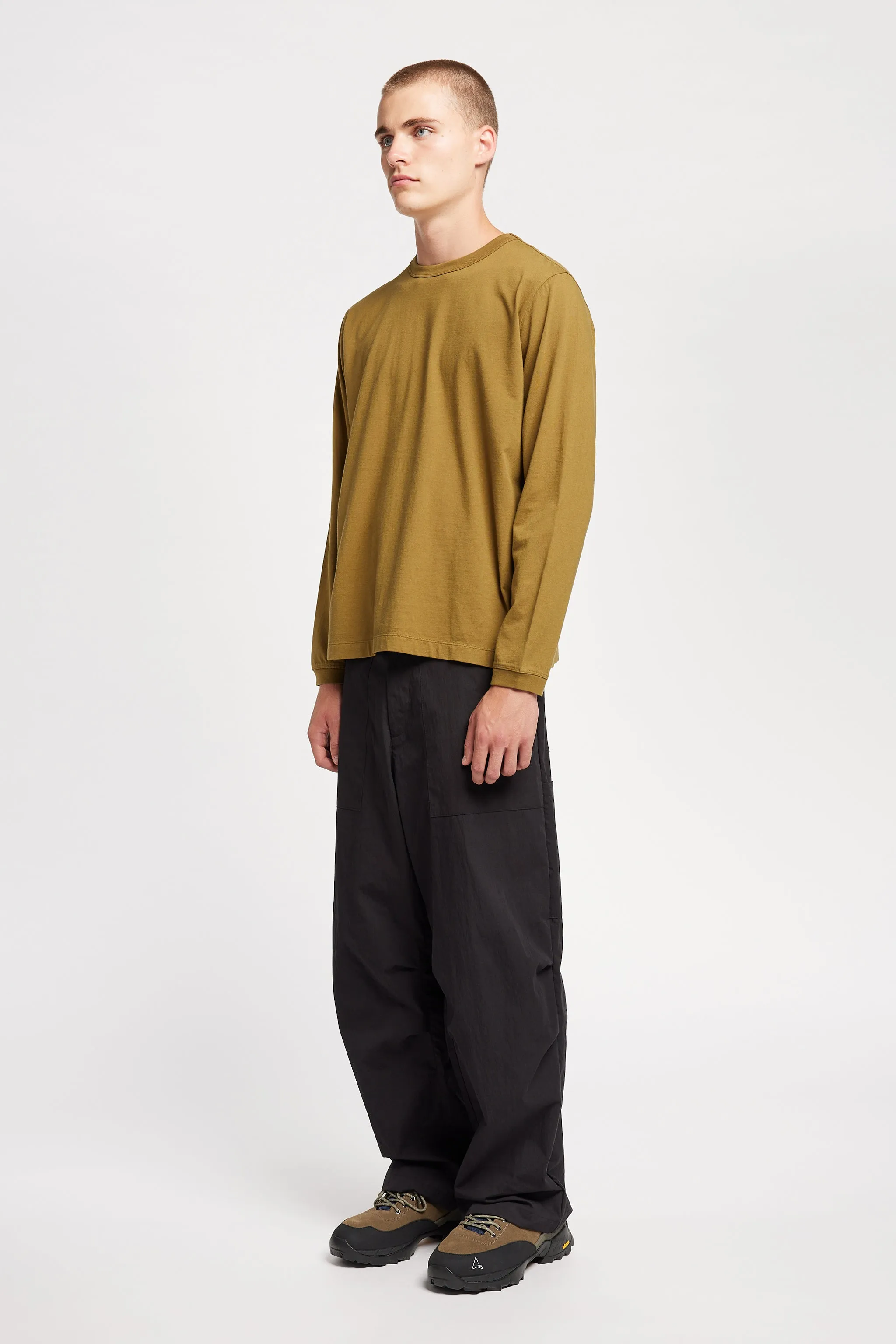 Offline L/S T-Shirt Olive Oil Functional Fit