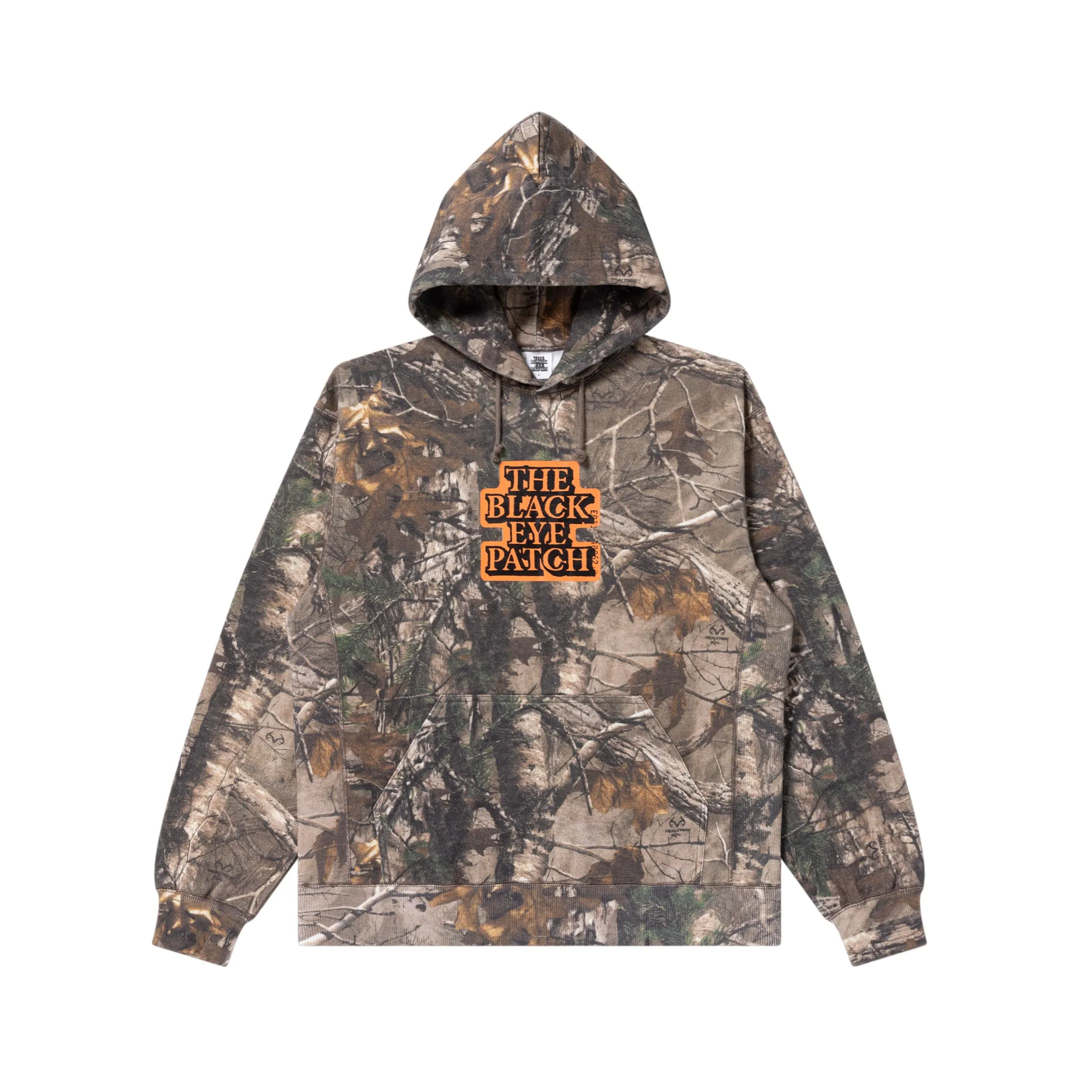 Backpacking Essential OG LABEL SAFETY REAL TREE CAMO HOODIE