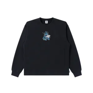 OG NINJA CREW SWEAT BLACK Pockets