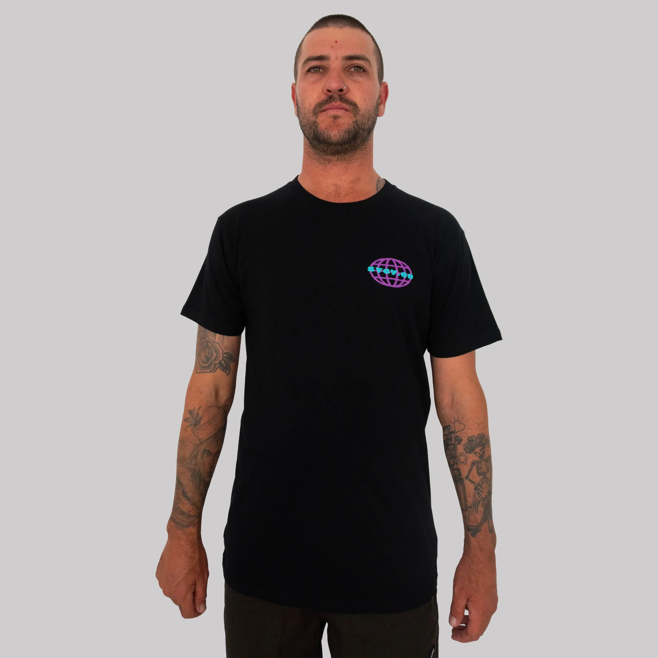 Timeless Style Summer Style OUR FOUNDATION TEE / BLACK