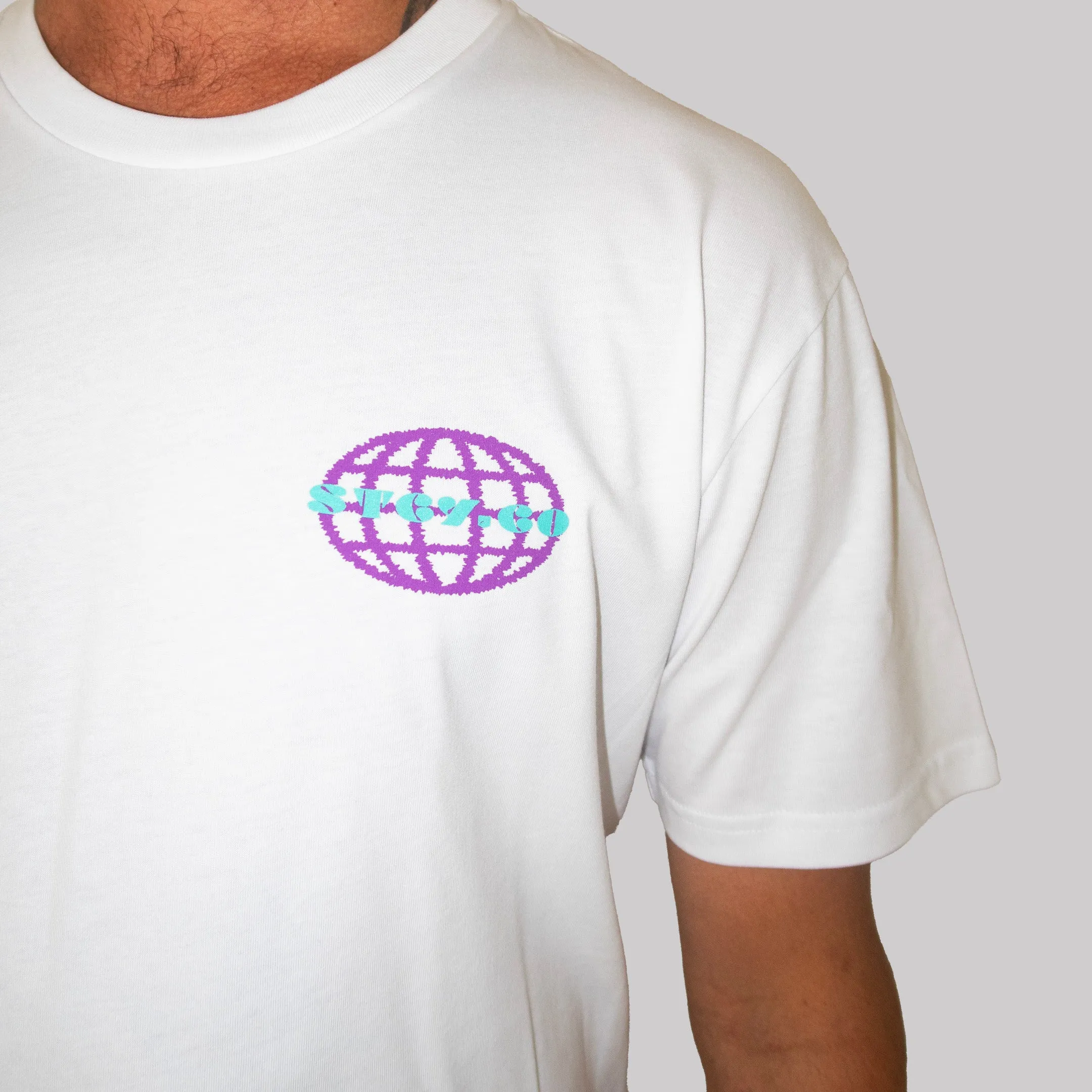 Sleek Layer Basic Wear OUR FOUNDATION TEE / WHITE