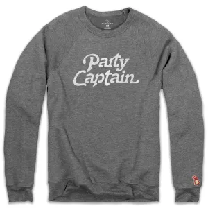 product label information product fringe edginess PARTY CAPTAIN FLEECE SWEATSHIRT (UNISEX)