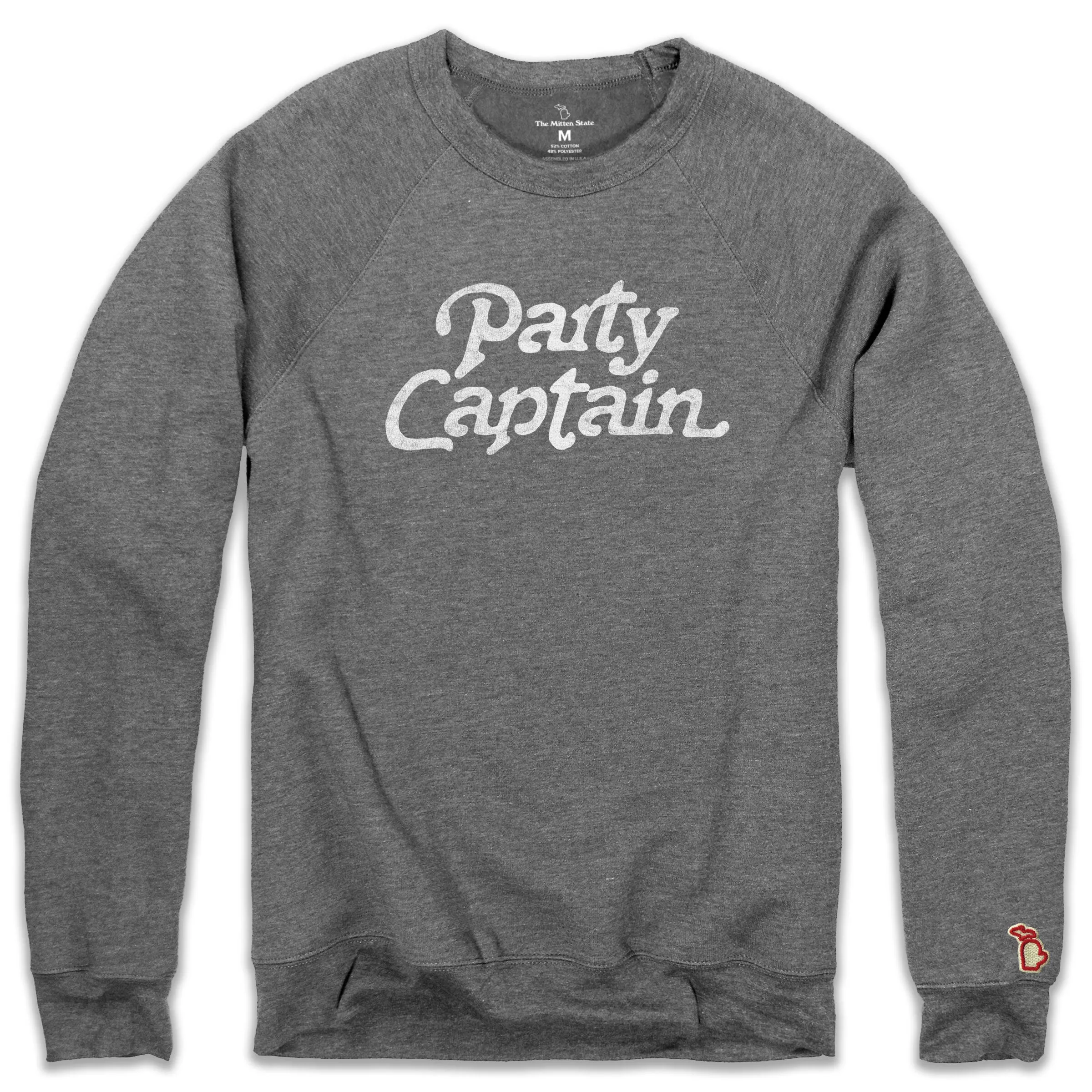 product hiking suitable durability PARTY CAPTAIN FLEECE SWEATSHIRT (UNISEX)