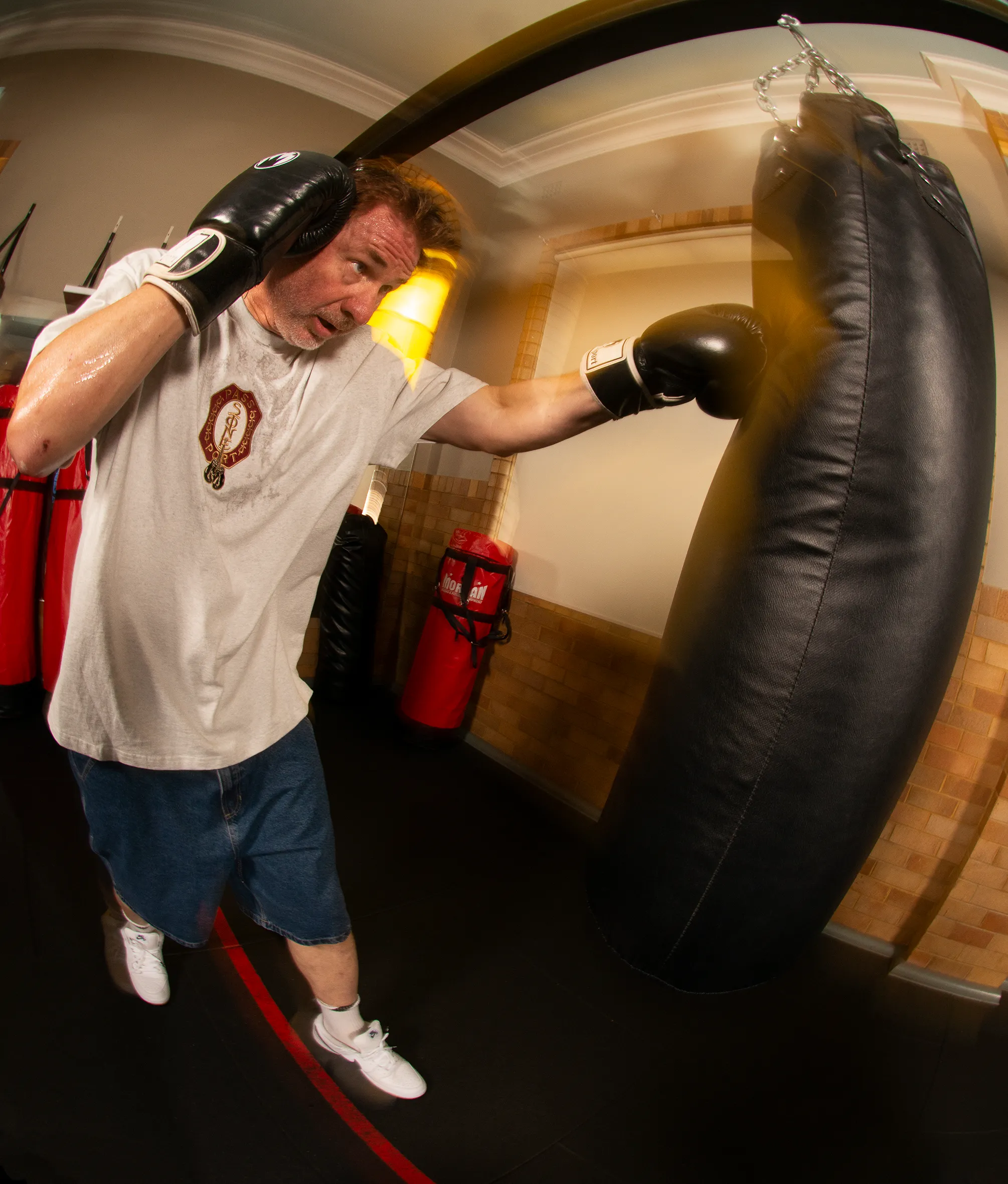 Chill Mode Fit Cozy and Soft Pass~Port & Anthony "Stone" Mapstone Tee - Ash