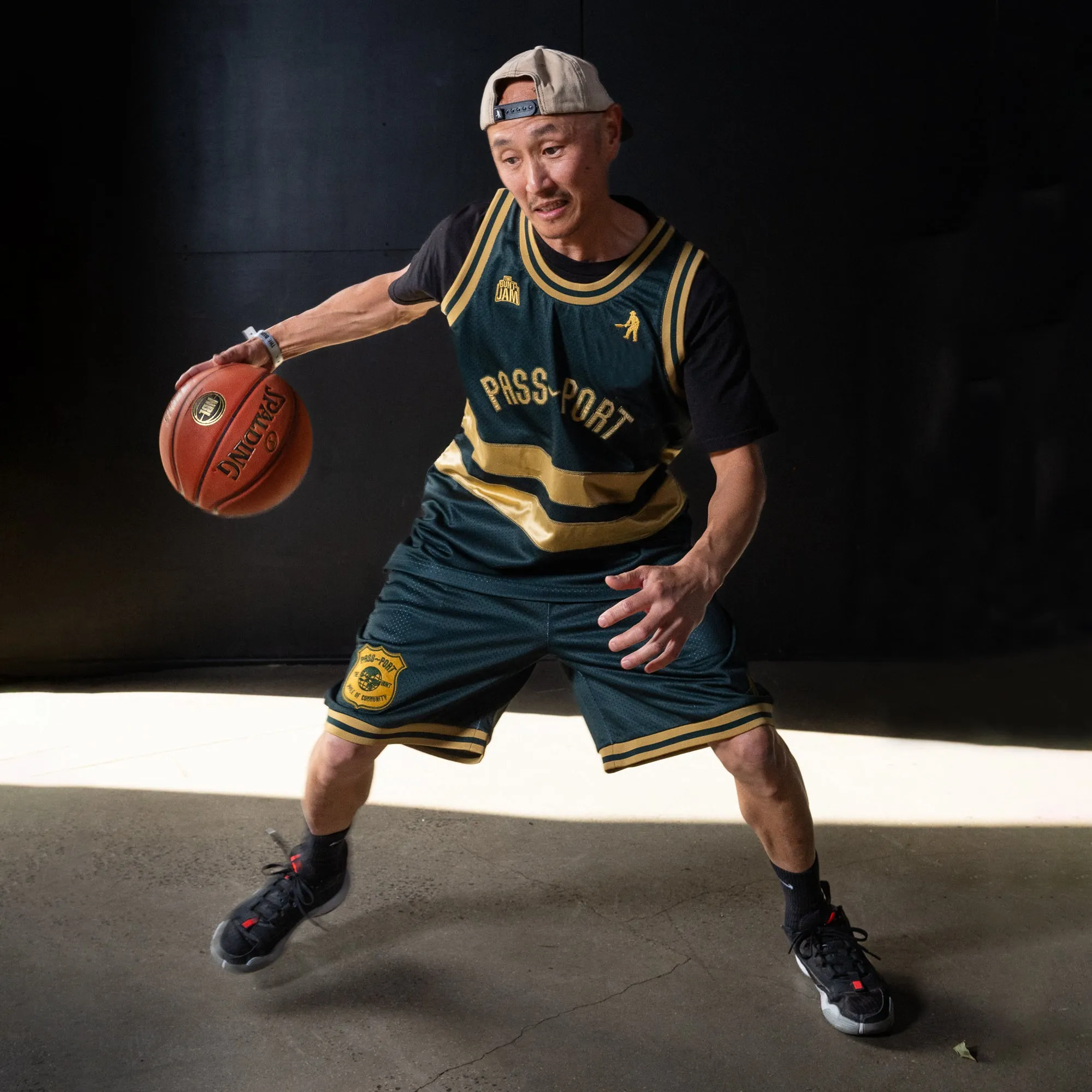 Versatile Performance Sleek Waistband Pass~Port & The Bunt Jam Basketball Jersey