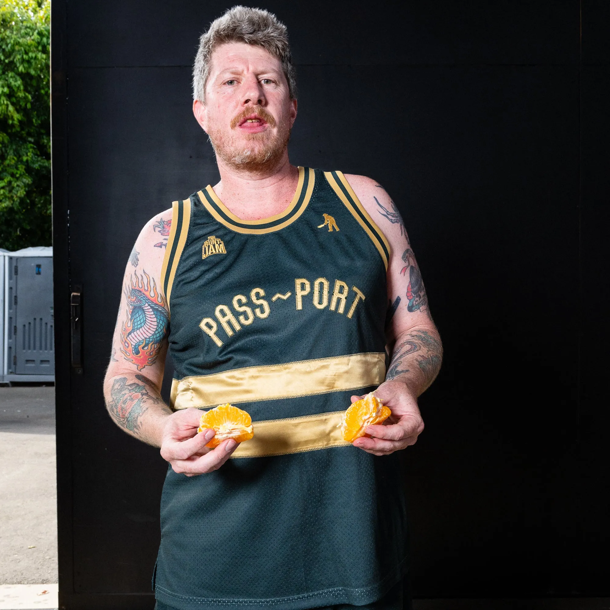 Pass~Port & The Bunt Jam Basketball Jersey Versatile Style