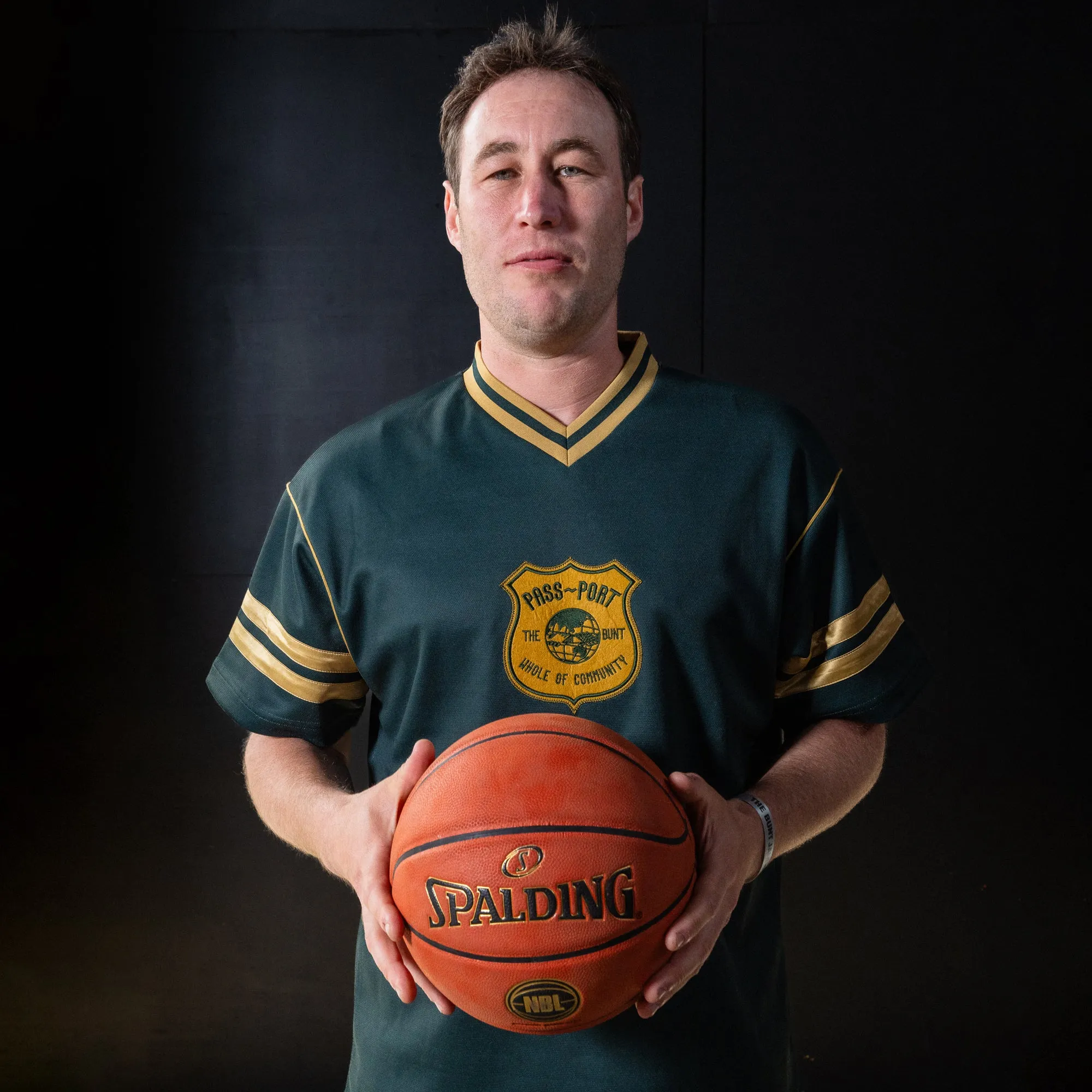 Pass~Port & The Bunt Jam Basketball Warm Up Shirt sporty wear mix and match