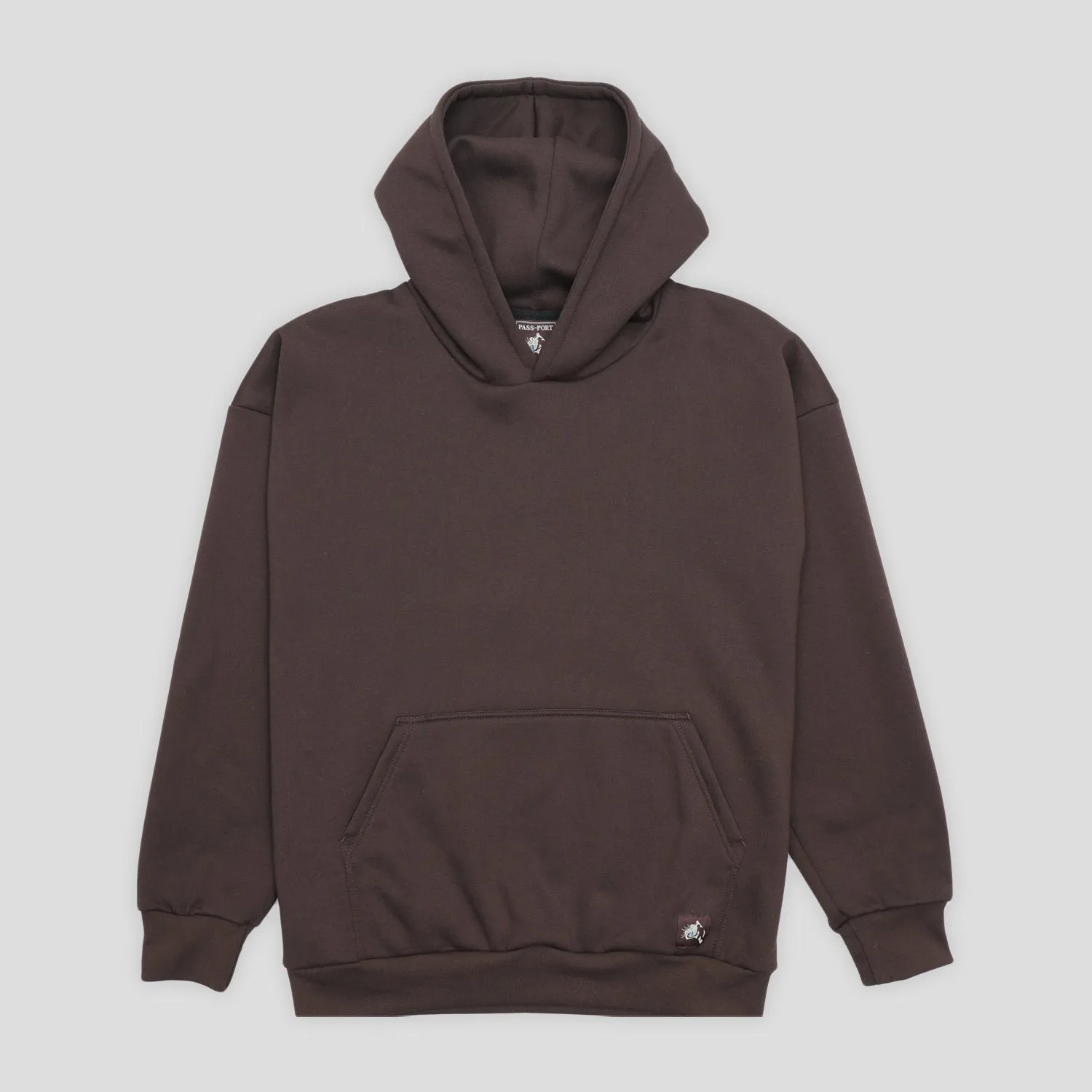 Pass~Port Australian Manufactured Hoodie - Brown product matte sophistication