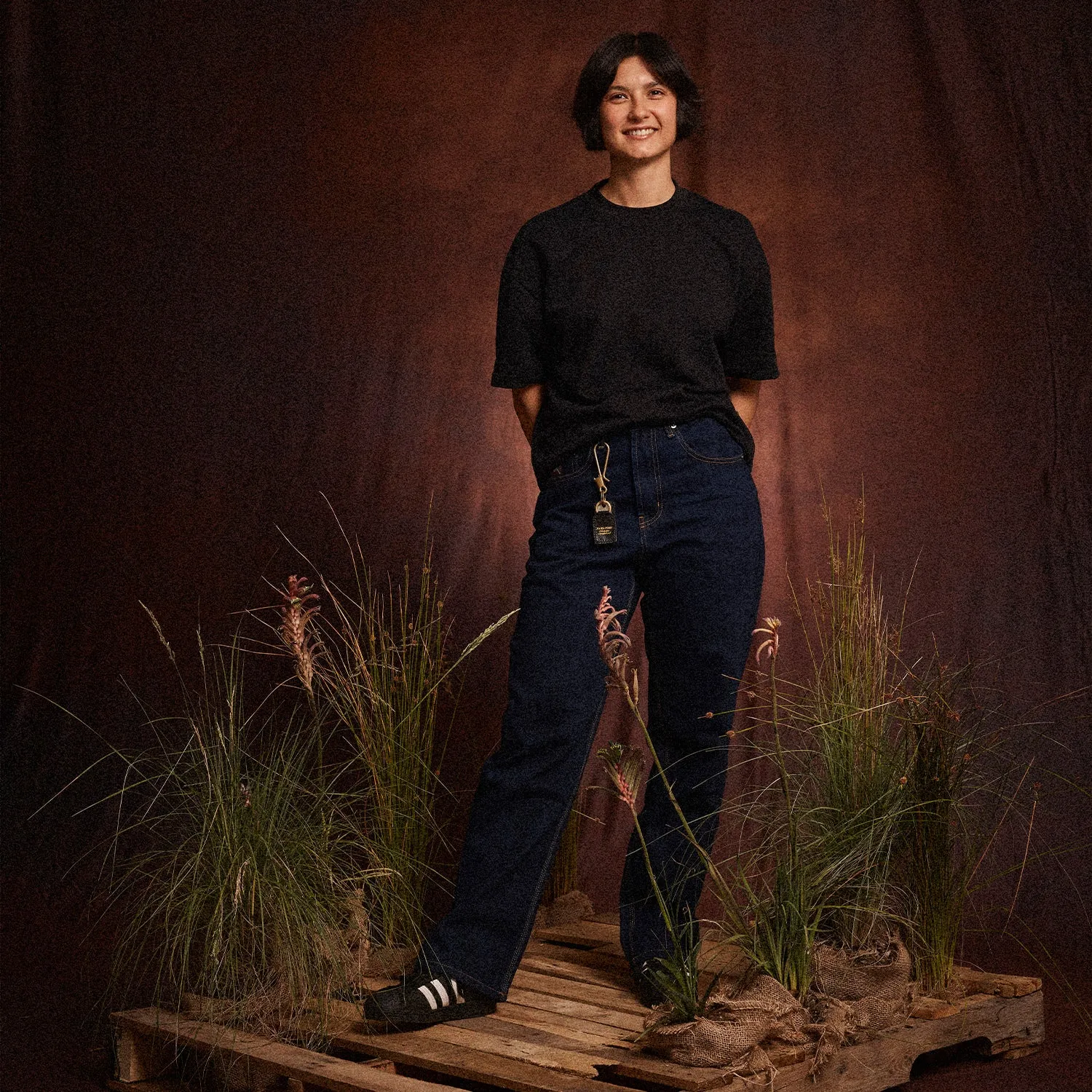 Unisex Core Pass~Port Australian Manufactured Tee - Black