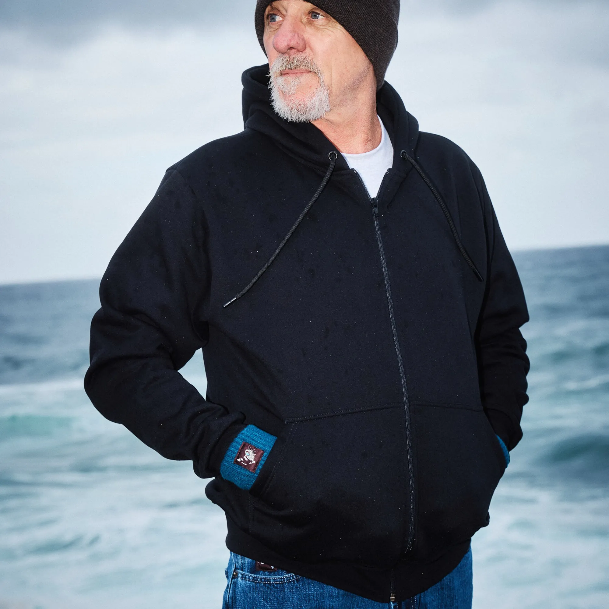 Pass~Port Australian Manufactured Zip Hood - Black product inventory