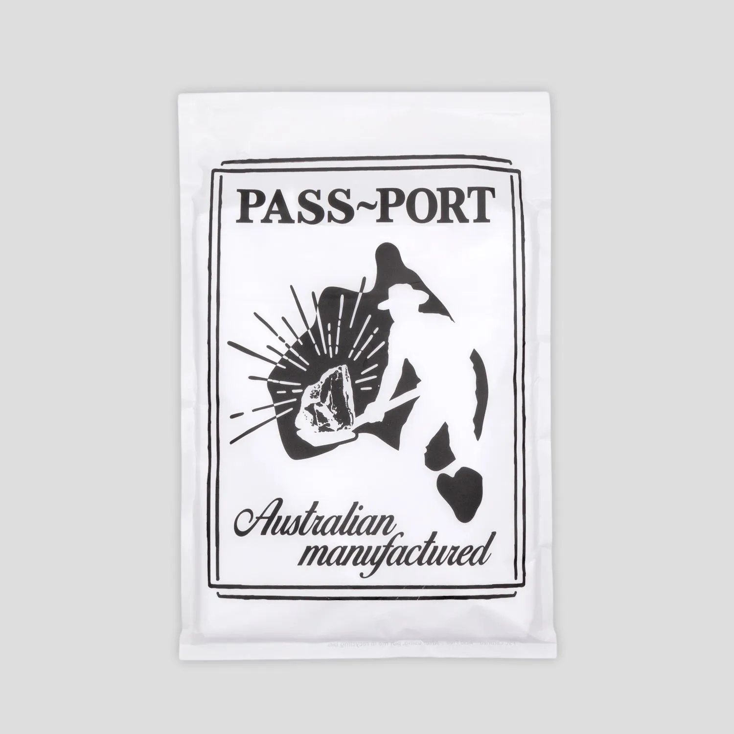 Pass~Port Australian Manufactured Zip Hood - Navy Drawstring