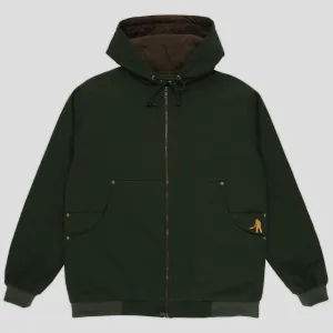 Pass~Port Diggers Club Ripstop Zip Hood - Dark Green Active Comfort product patch uniqueness