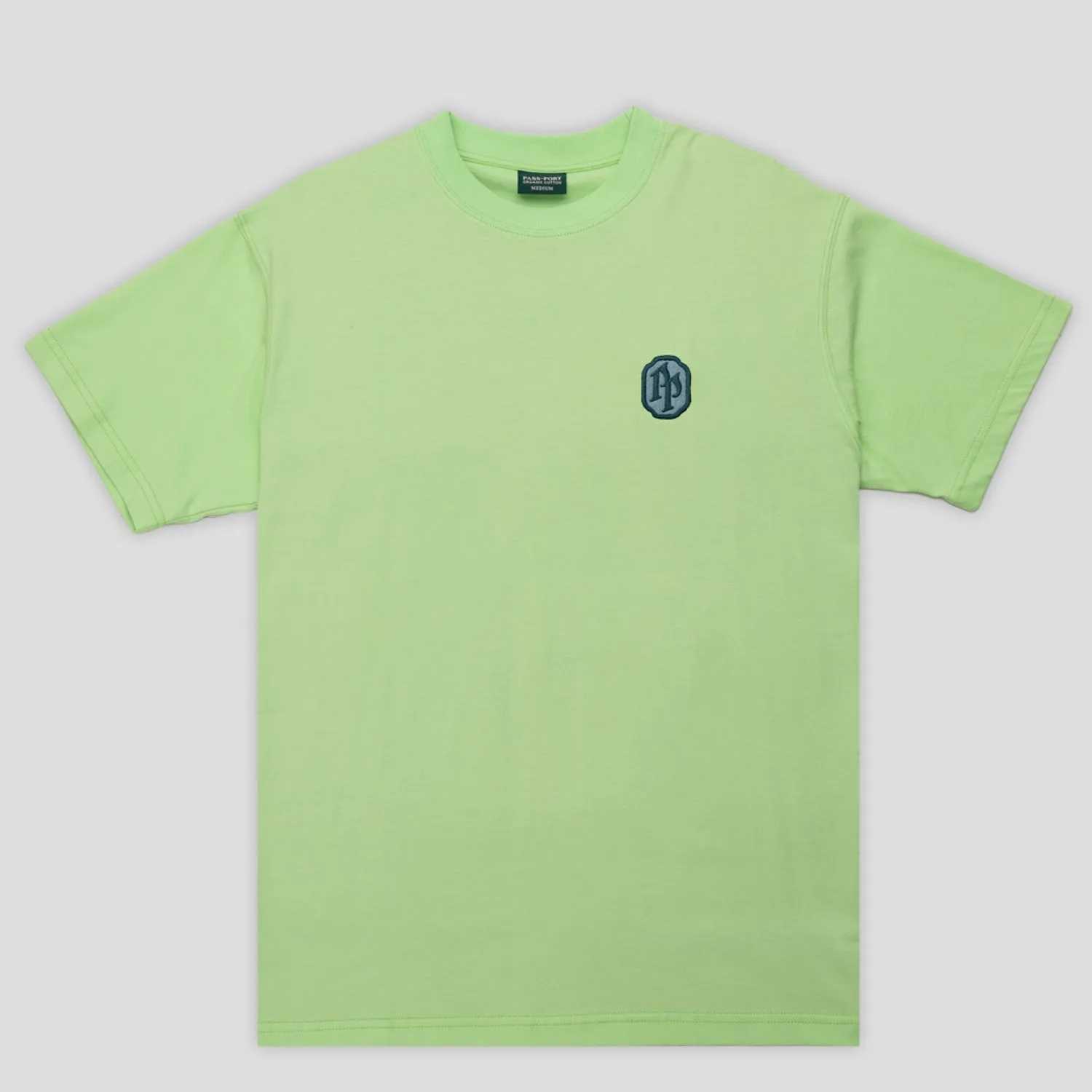 Pass~Port Emblematic Organic Cotton Tee - Matcha Beachwear