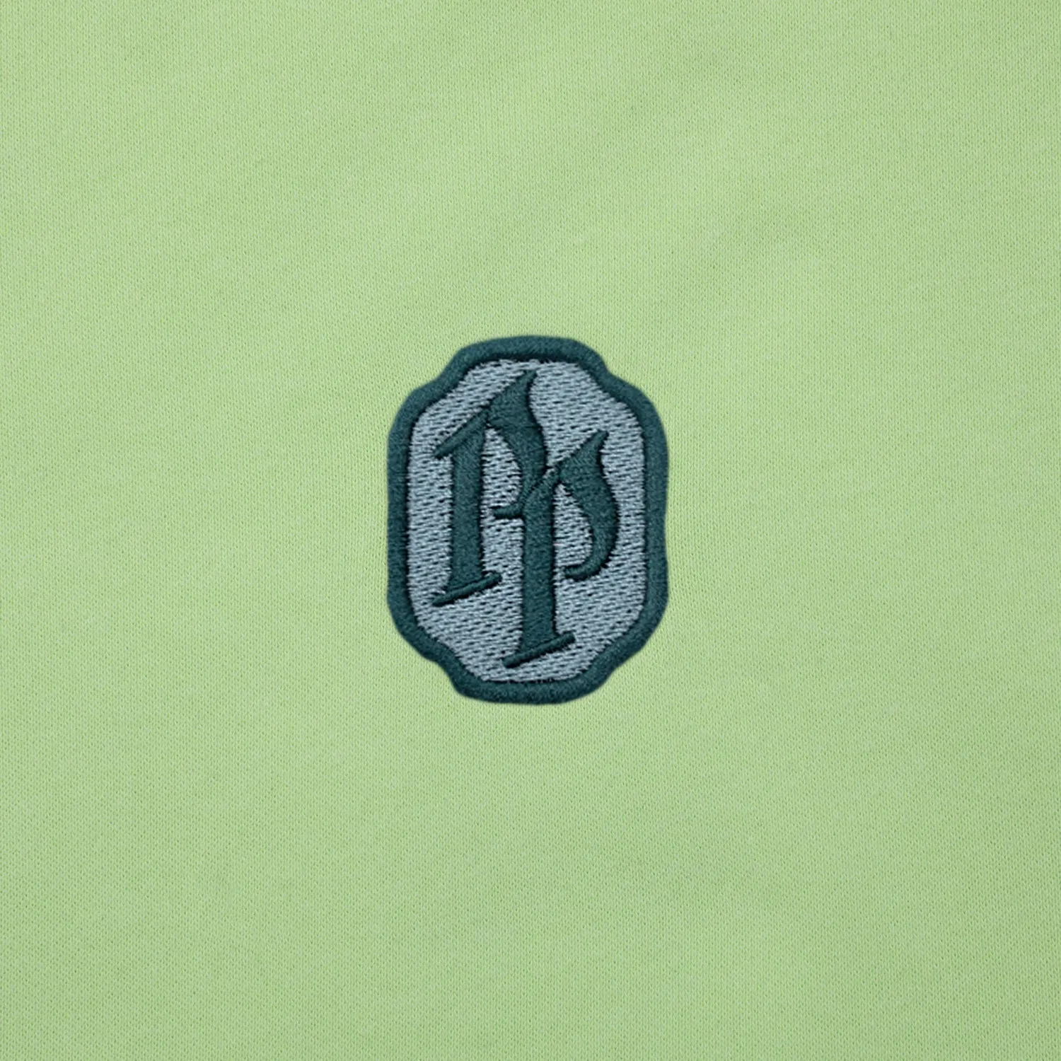 Cozy Stretch Fit Pass~Port Emblematic Organic Cotton Tee - Matcha