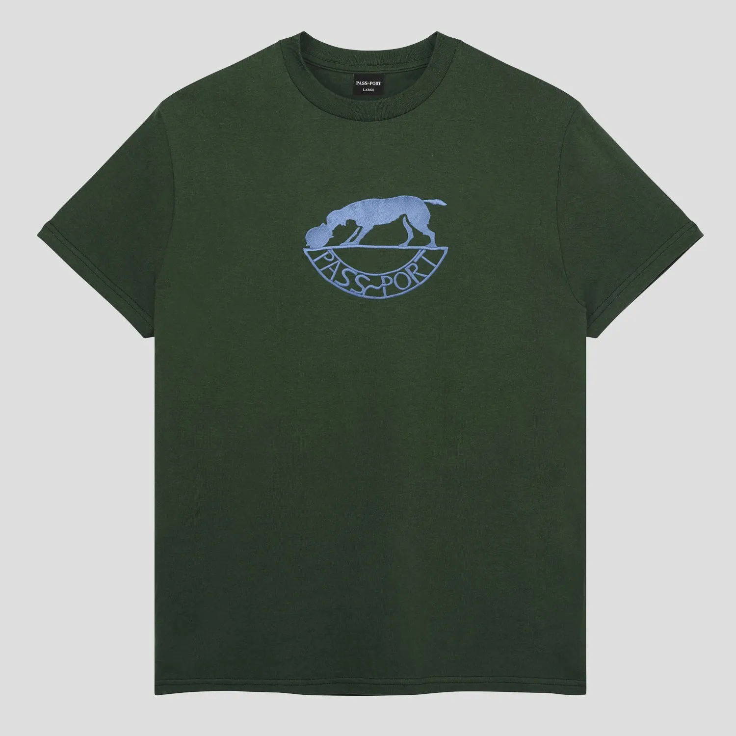 Comfy Choice proper length Pass~Port Fretworks Tee - Forest Green