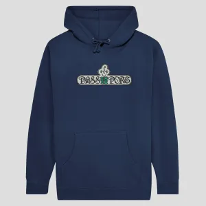 Concert wear goes with sandals Pass~Port Gardenia Hoodie - Navy