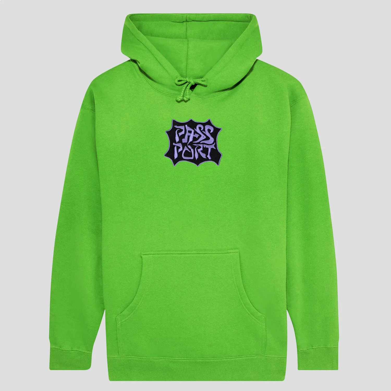 Street Essential comfortable top Pass~Port Glyph Hoodie - Slime