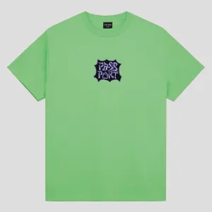 Affordable Fashion Effortless Comfort Design Pass~Port Glyph Tee - Slime