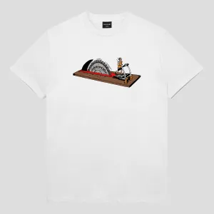 FlexibleCollarOptions Pass~Port Keep Running Tee - White