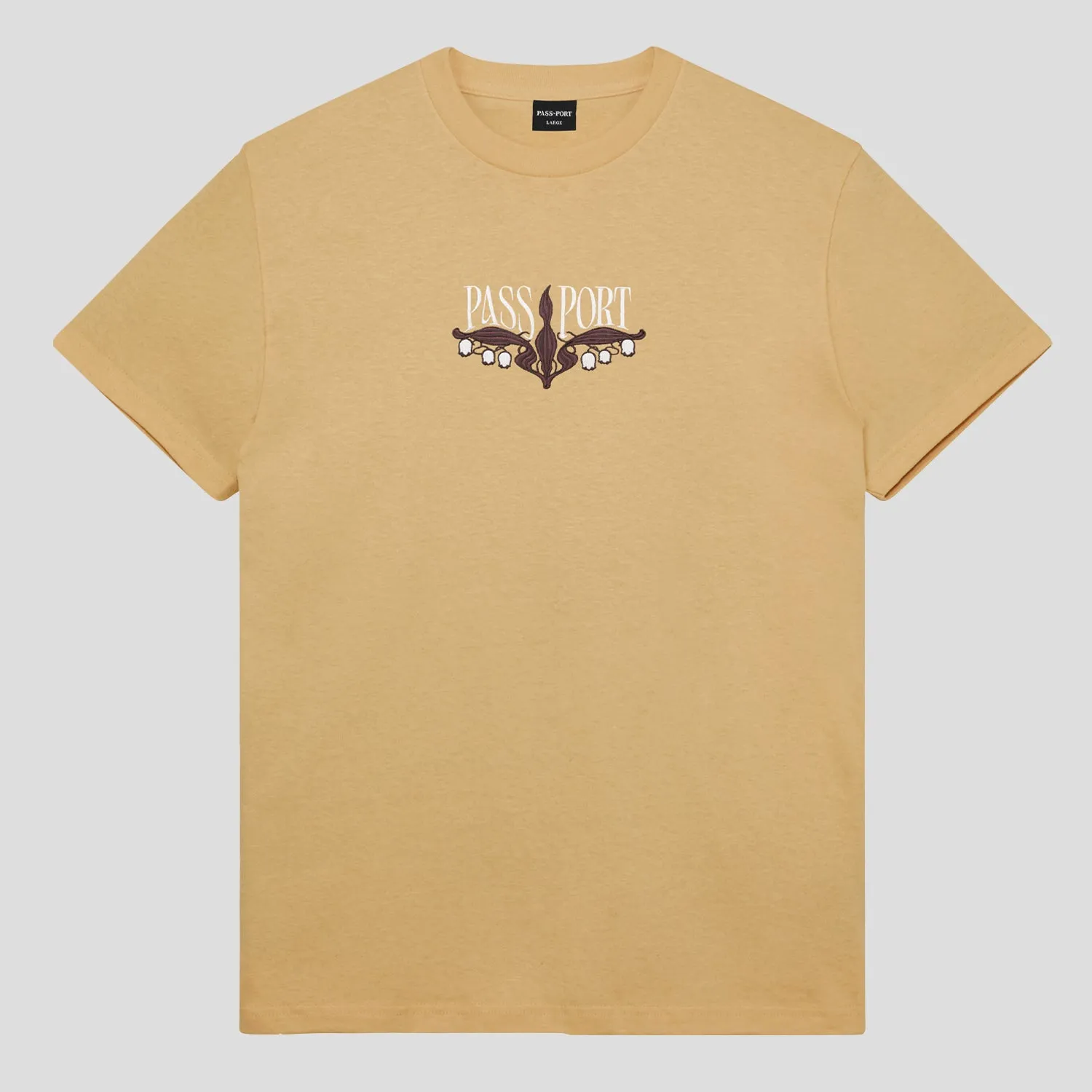 Chic Cut Fresh Style Pass~Port Lily of The Valley Tee - Barley