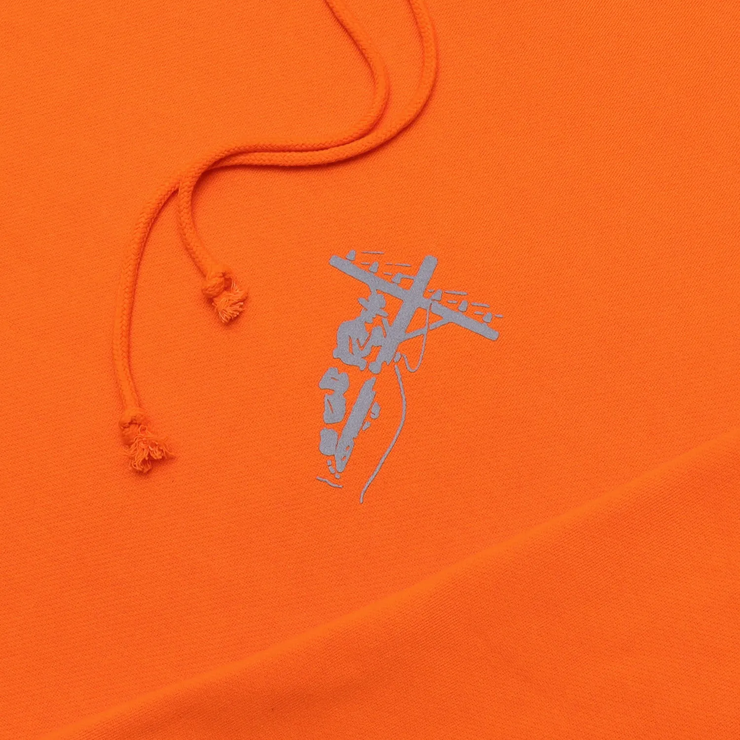 Pass~Port Line~Worx Hoodie - Safety Orange Comfy Look product birthday joy