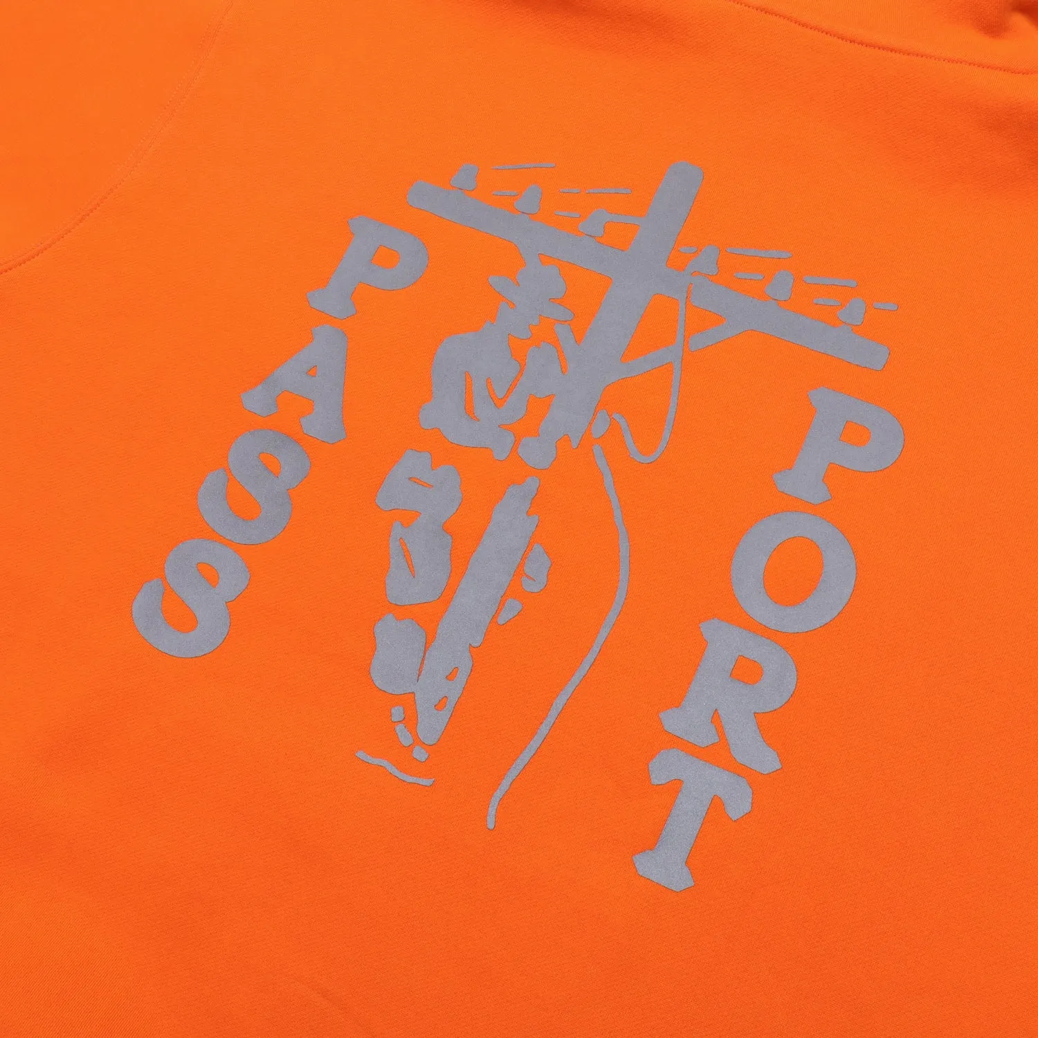 Pass~Port Line~Worx Hoodie - Safety Orange product handmade quality Everyday Comfort