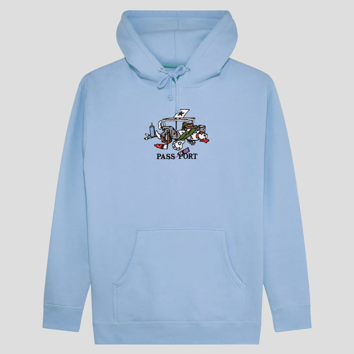 Pass~Port Lucid Dream Hoodie - Light Blue product gym readiness