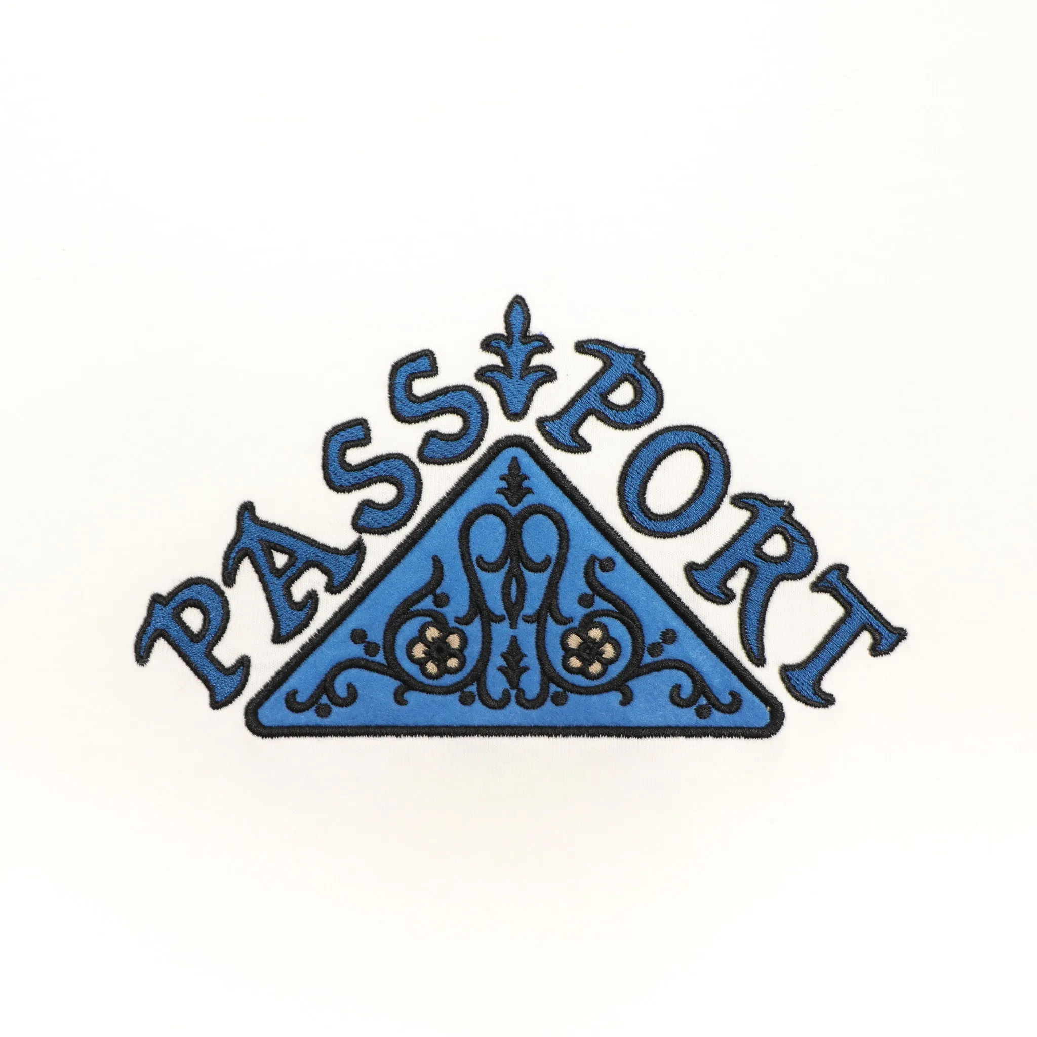 UVProtectionFinish Sleek Stretch Fit Pass~Port Manuscript Tee - White