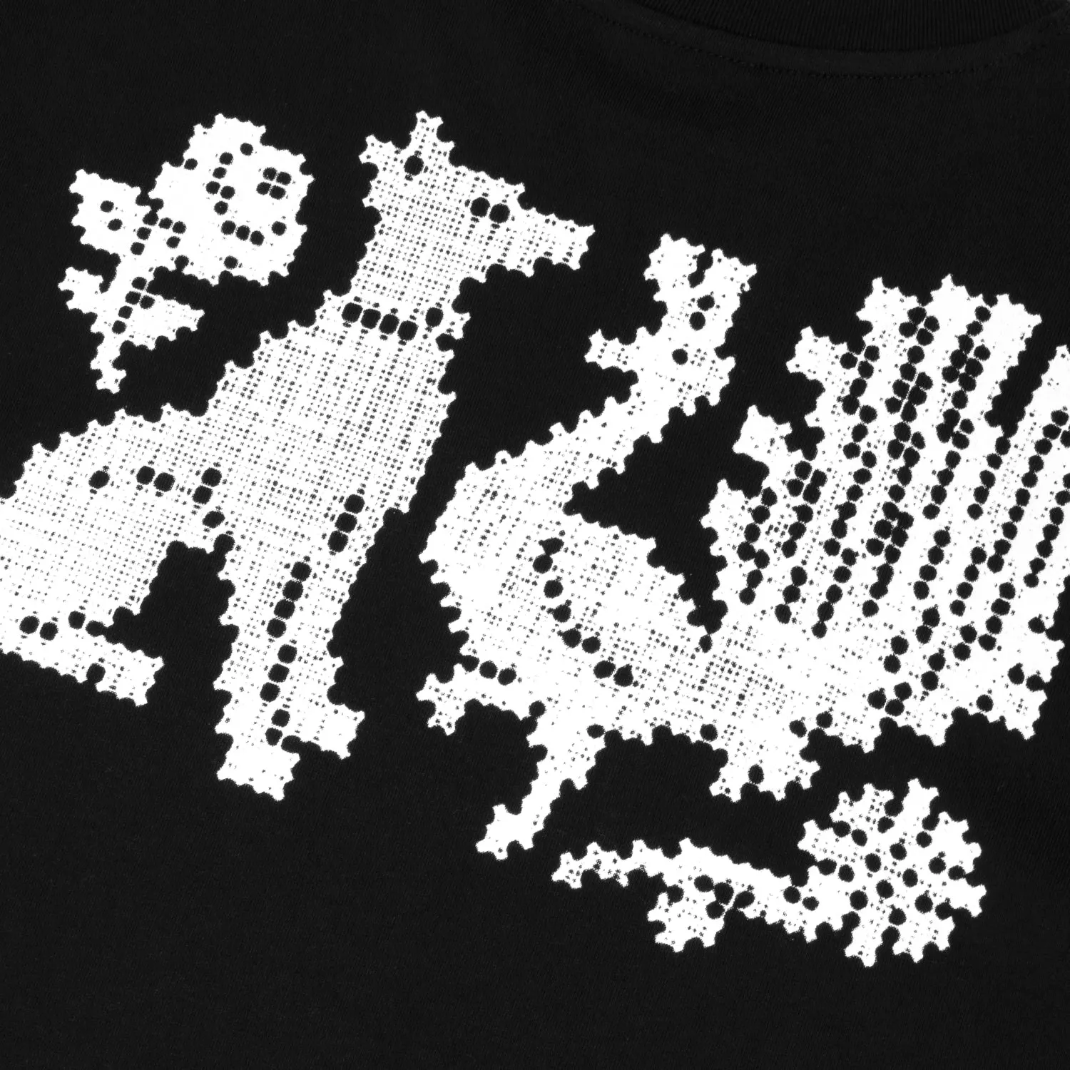 quick dry Pass~Port Needlework Tee - Black