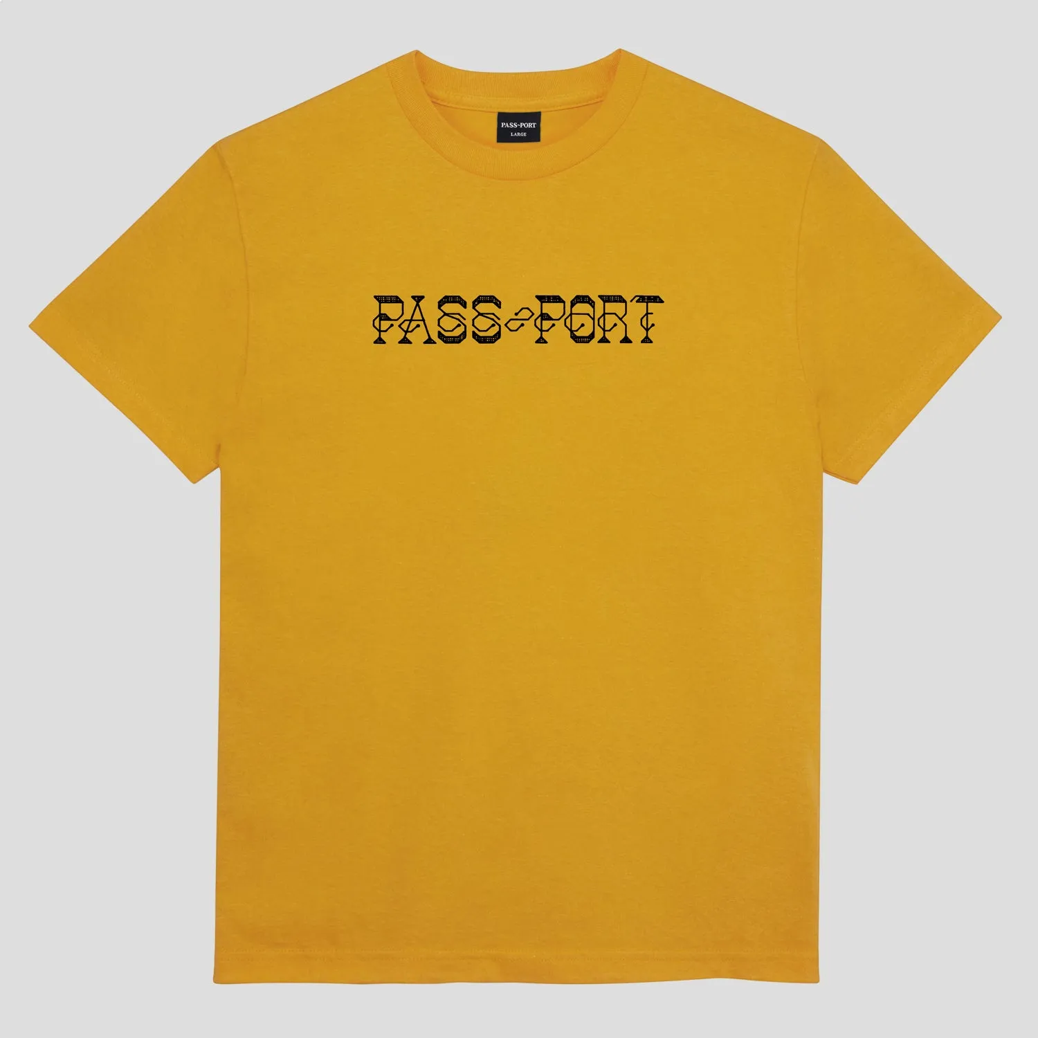 Comfy Top Chilly Layer Pass~Port Needlework Tee - Gold