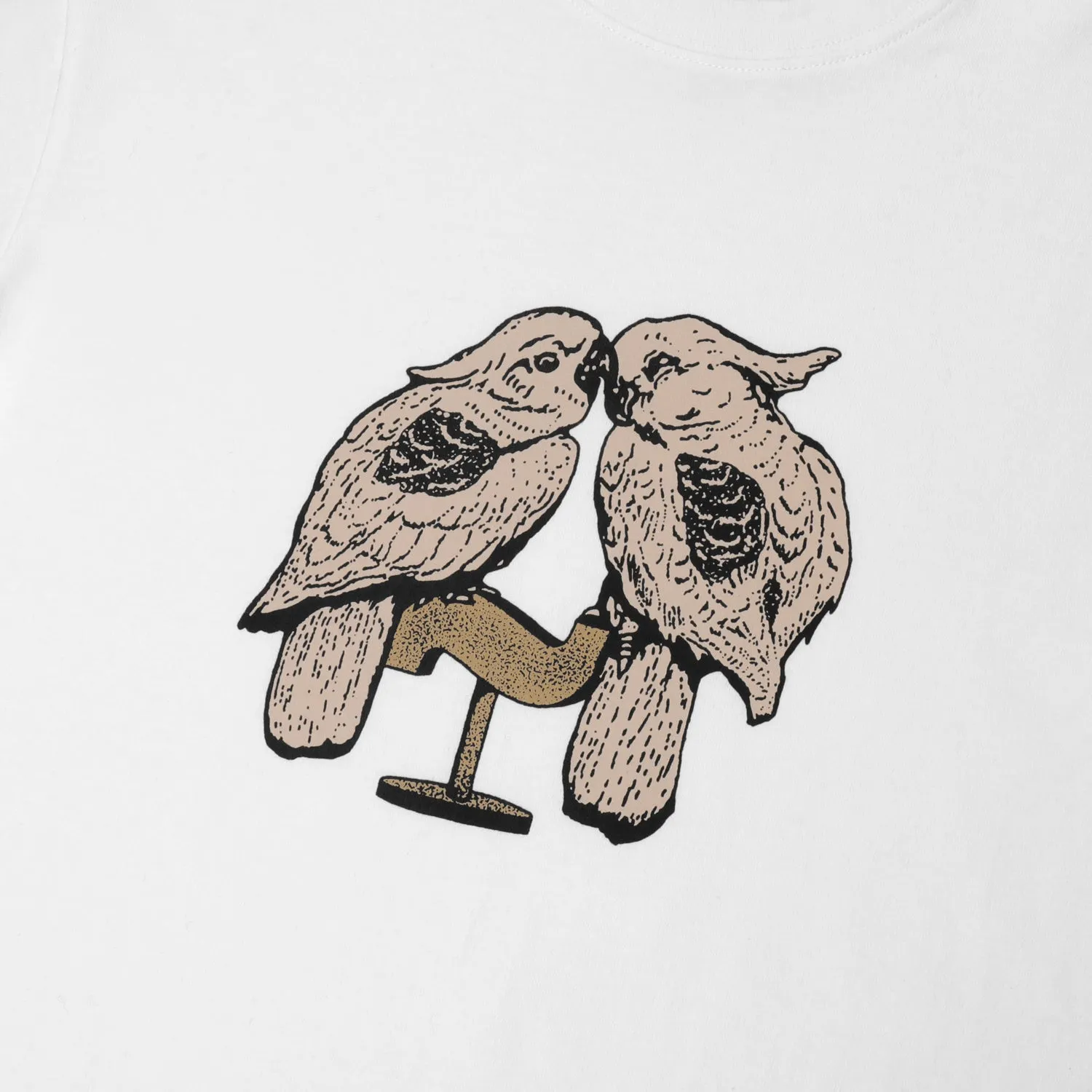 Classic Color Trendy Comfort Fit Pass~Port Nesting Tee - White