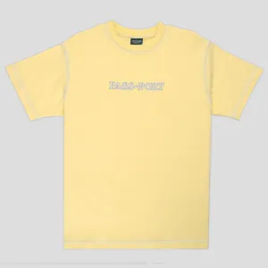 Ultra Soft Blended Textile Pass~Port Official Organic Cotton Tee - Butter Yellow