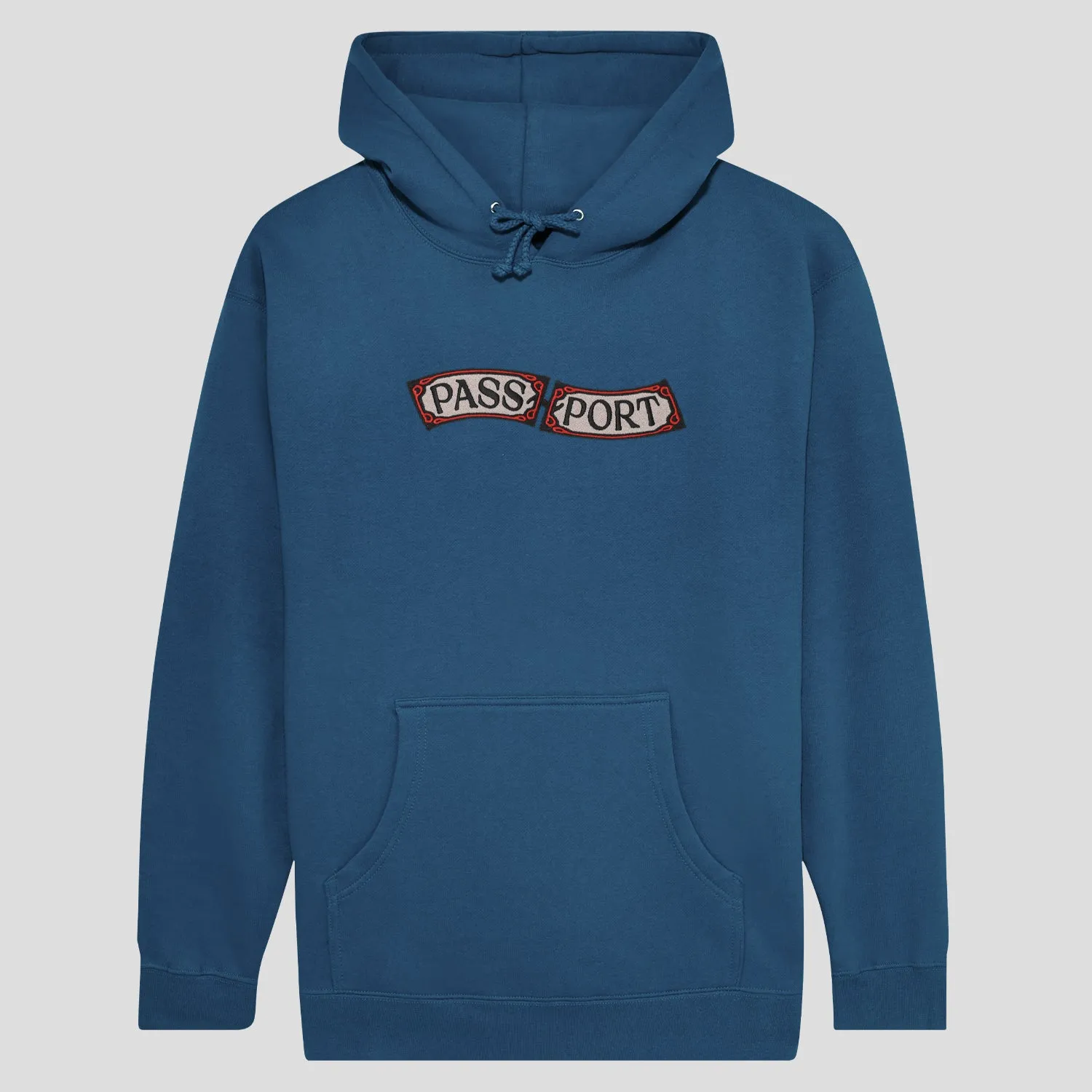 Cool Shades Pass~Port Red Flag Hoodie - Harbour Blue