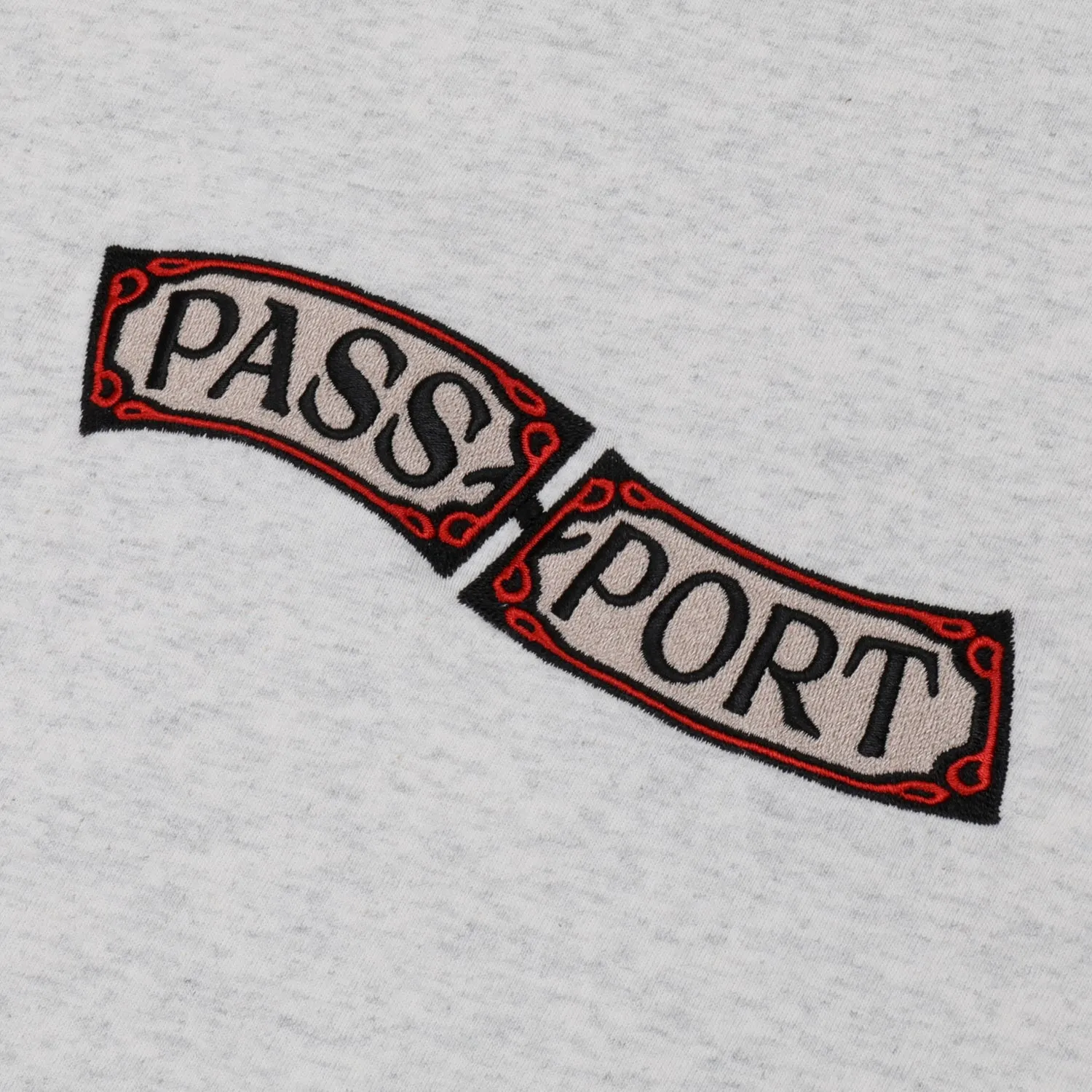 Everyday Flex Pass~Port Red Flag Tee - Ash