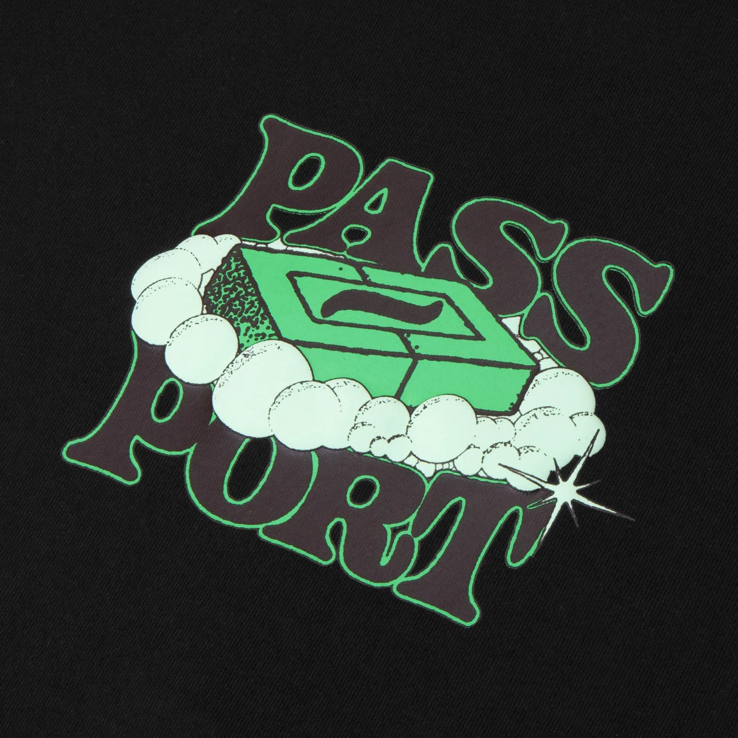 Unisex style Practical Wear Pass~Port Soap Tee - Black